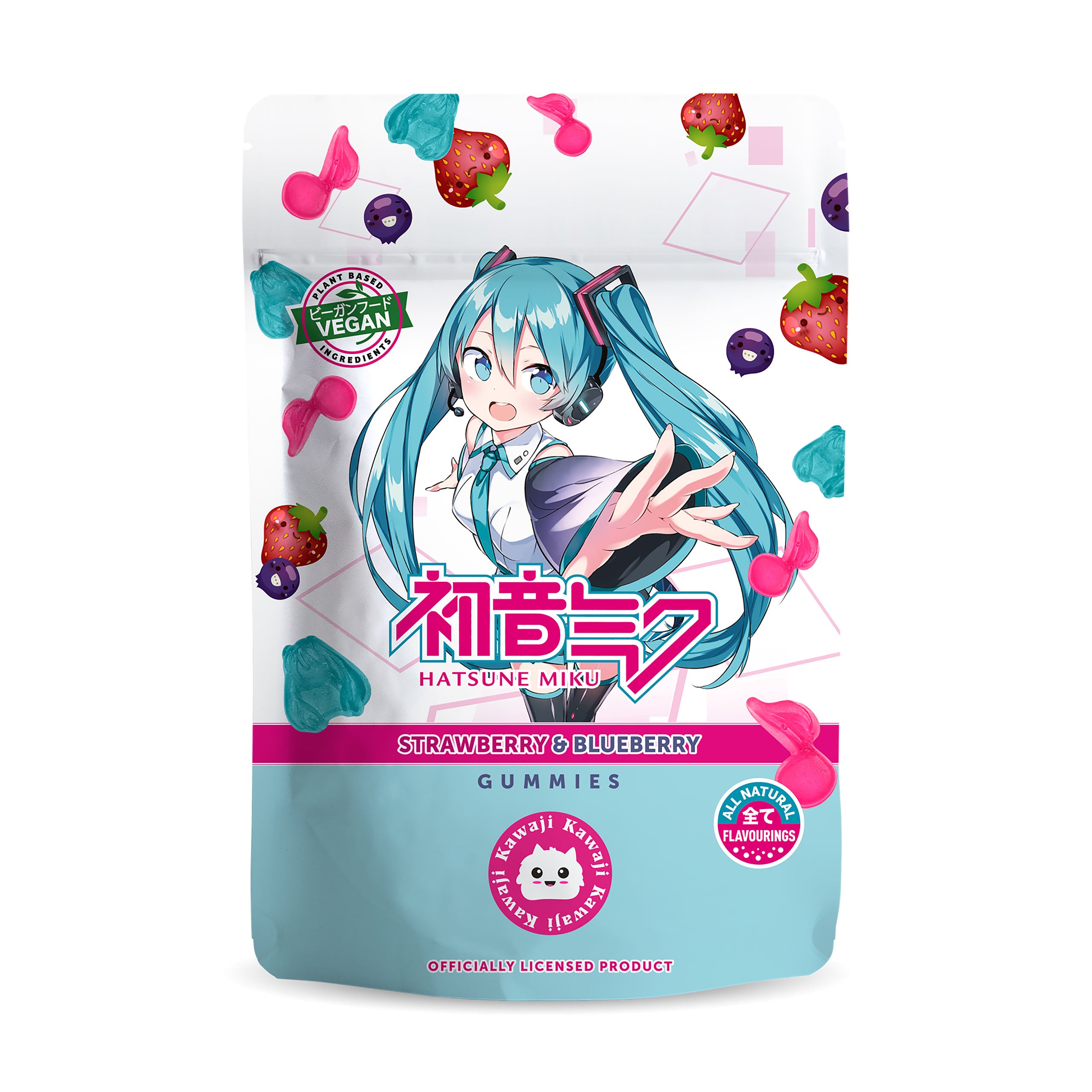 Product image Hatsune Miku - Powerbeärs Kawaii Fruit Gummies Vegan