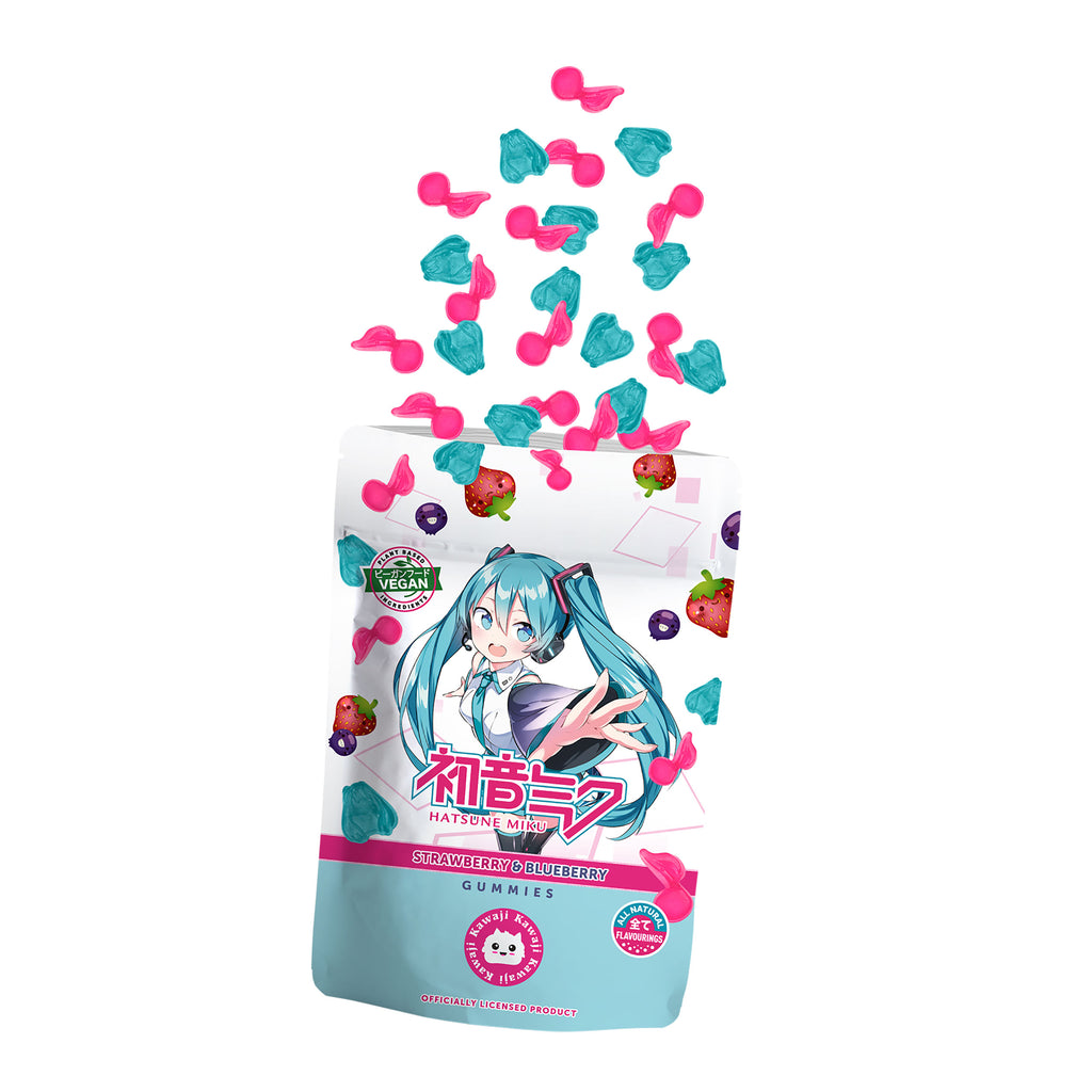 Product image Hatsune Miku - Powerbeärs Kawaii Fruit Gummies Vegan