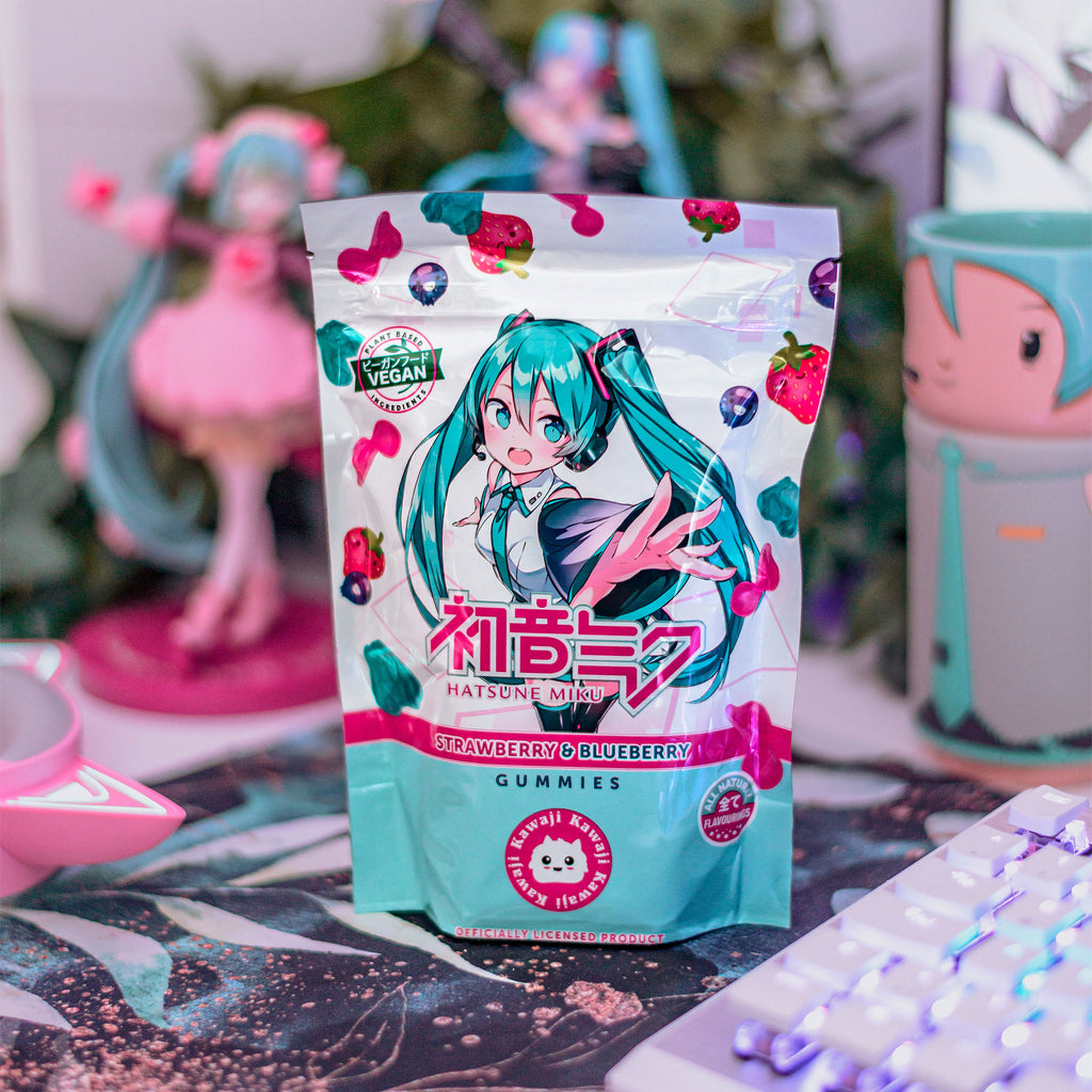 Product image Hatsune Miku - Powerbeärs Kawaii Fruit Gummies Vegan
