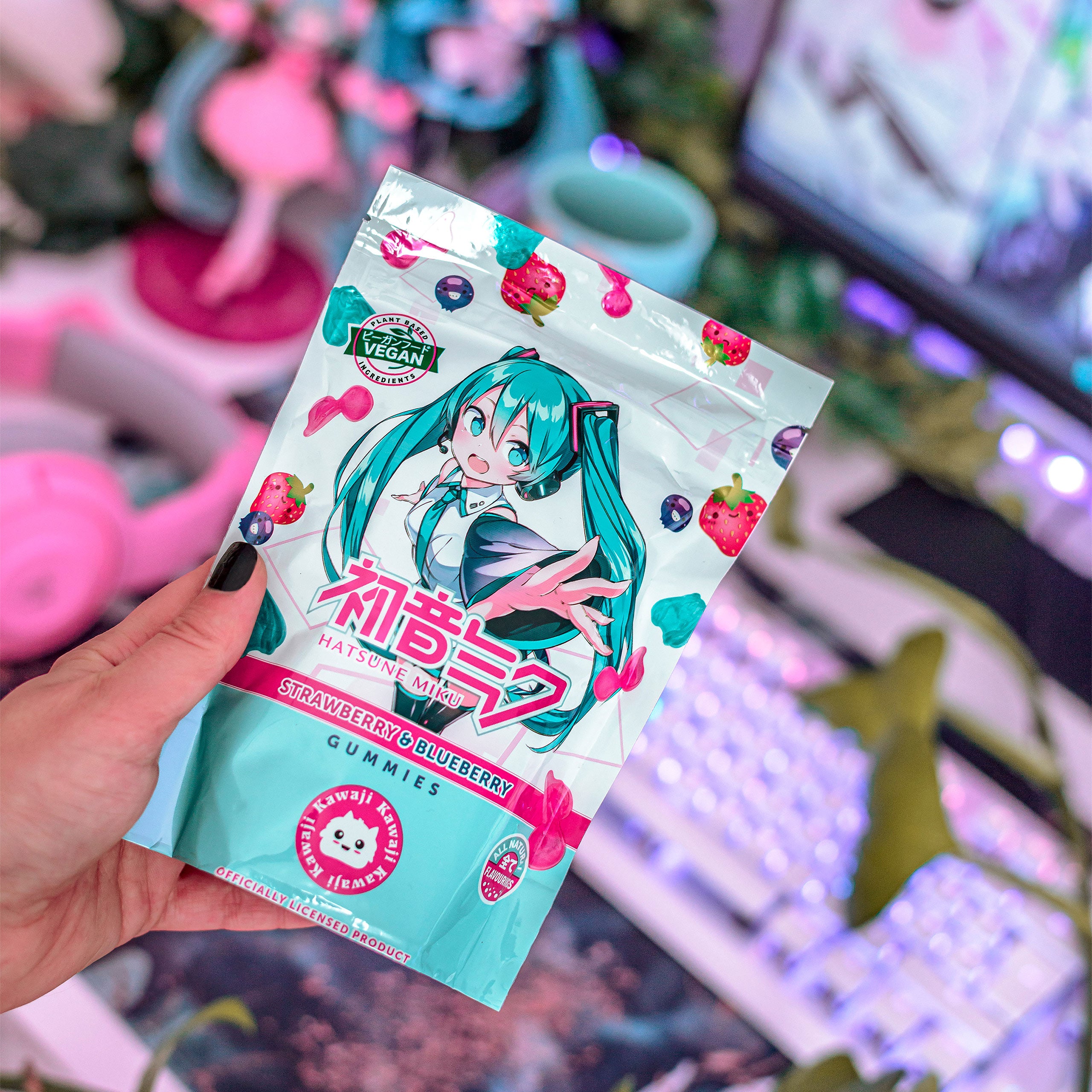 Product image Hatsune Miku - Powerbeärs Kawaii Fruit Gummies Vegan