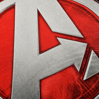 Product image Avengers - Silver Logo T-Shirt Black