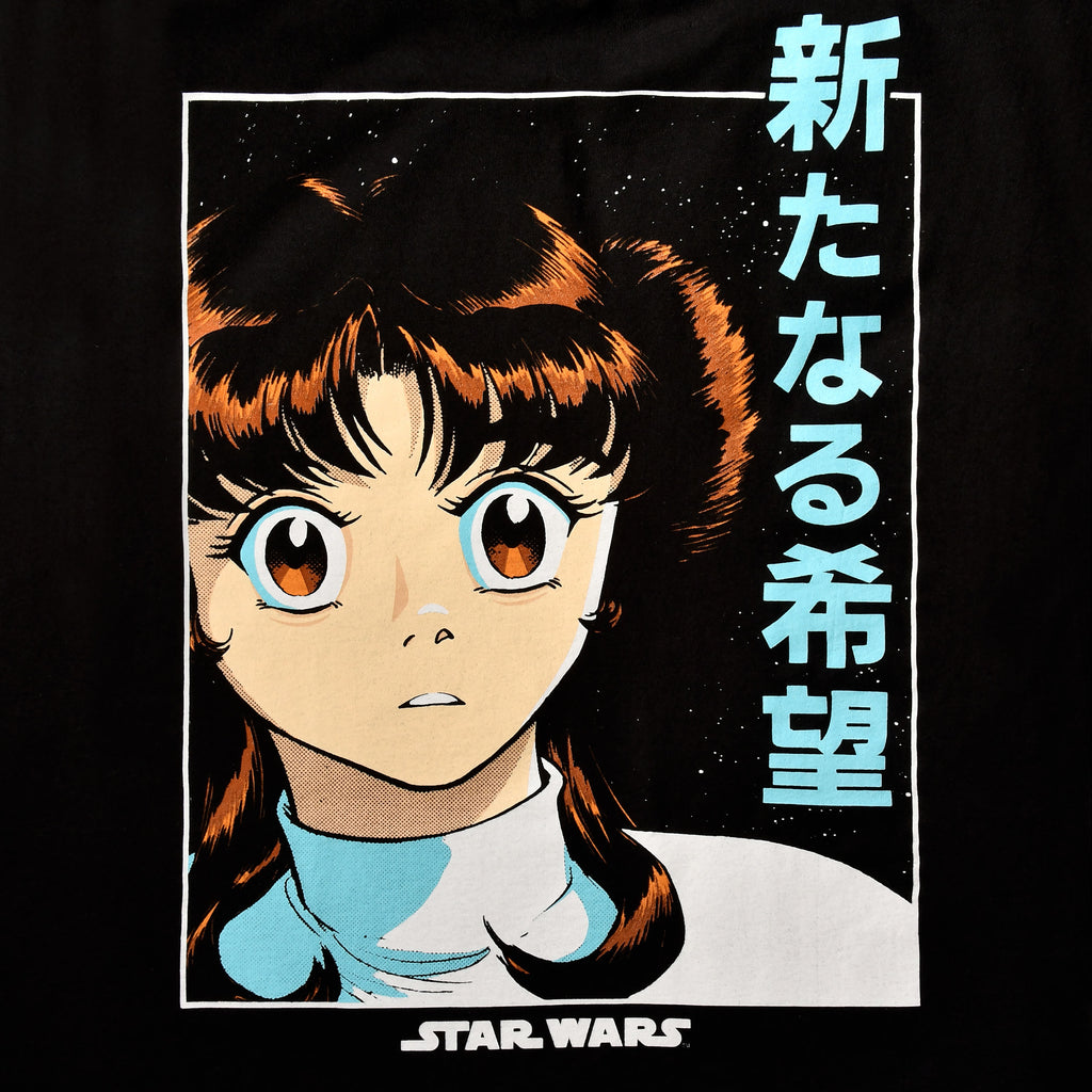 Product image Star Wars - Manga Leia T-Shirt Black