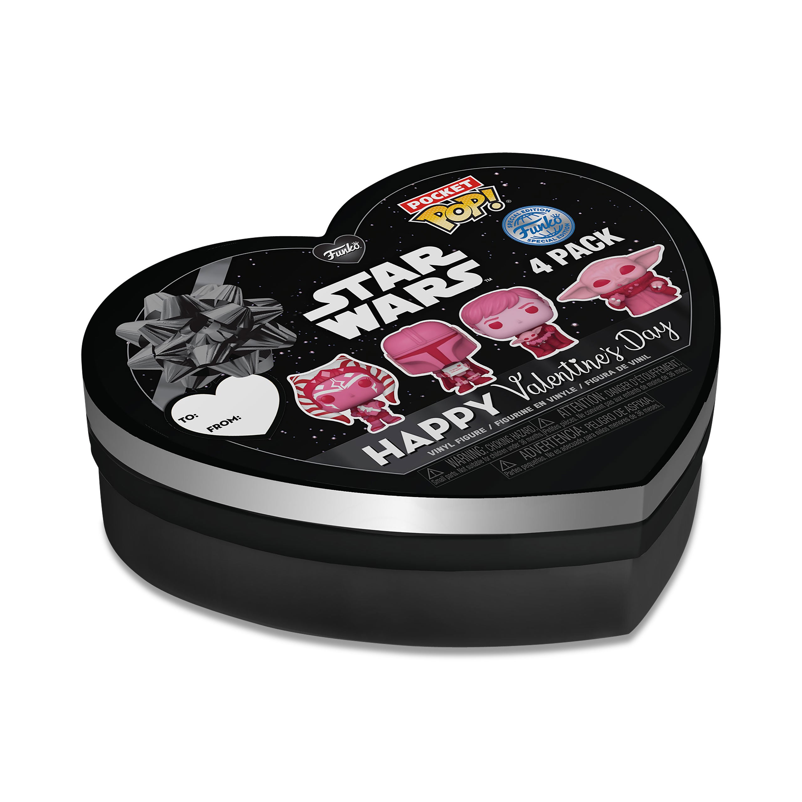 Product image Star Wars - Funko Pocket Pop 4-Pack Figure Set Valentine's Edition