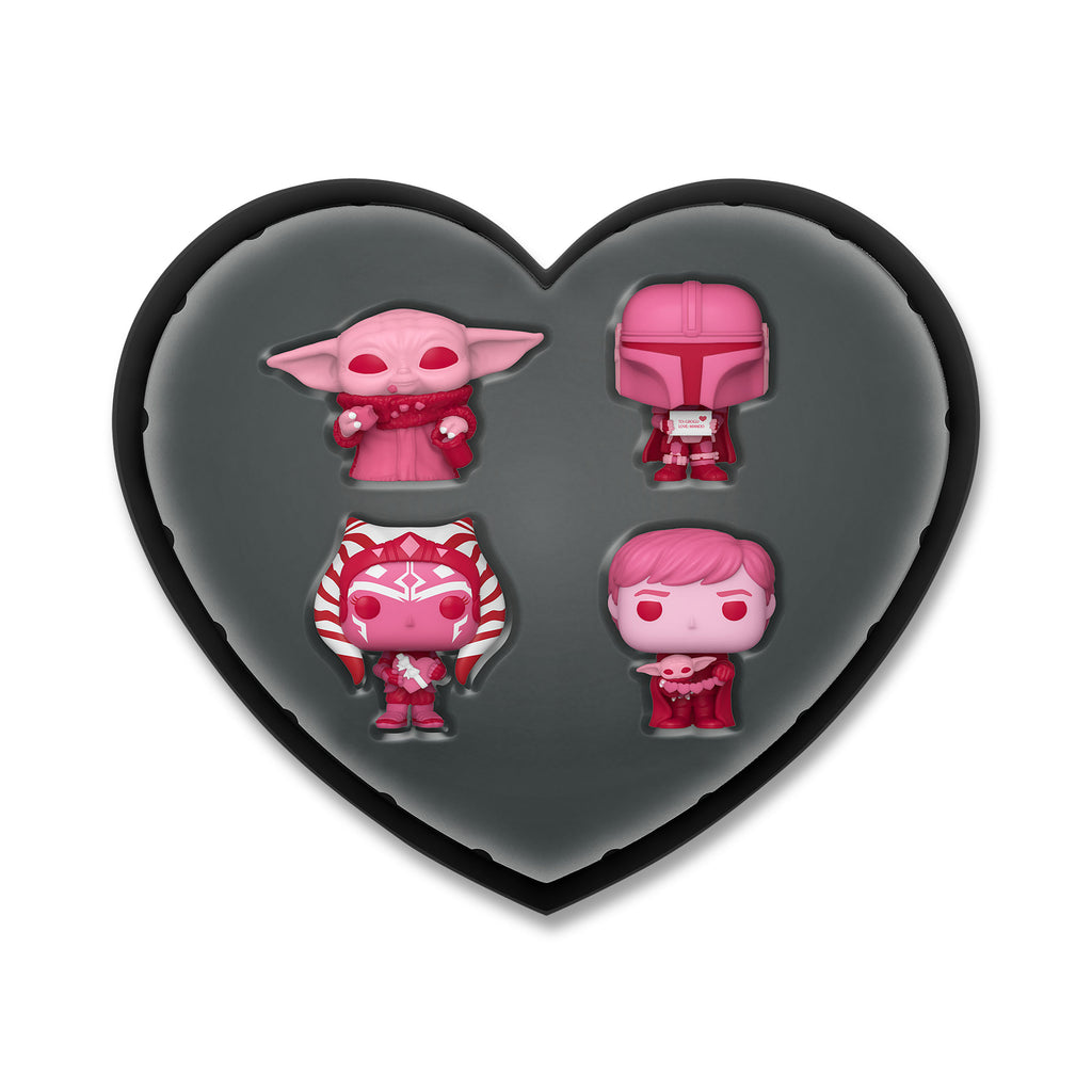 Product image Star Wars - Funko Pocket Pop 4-Pack Figure Set Valentine's Edition