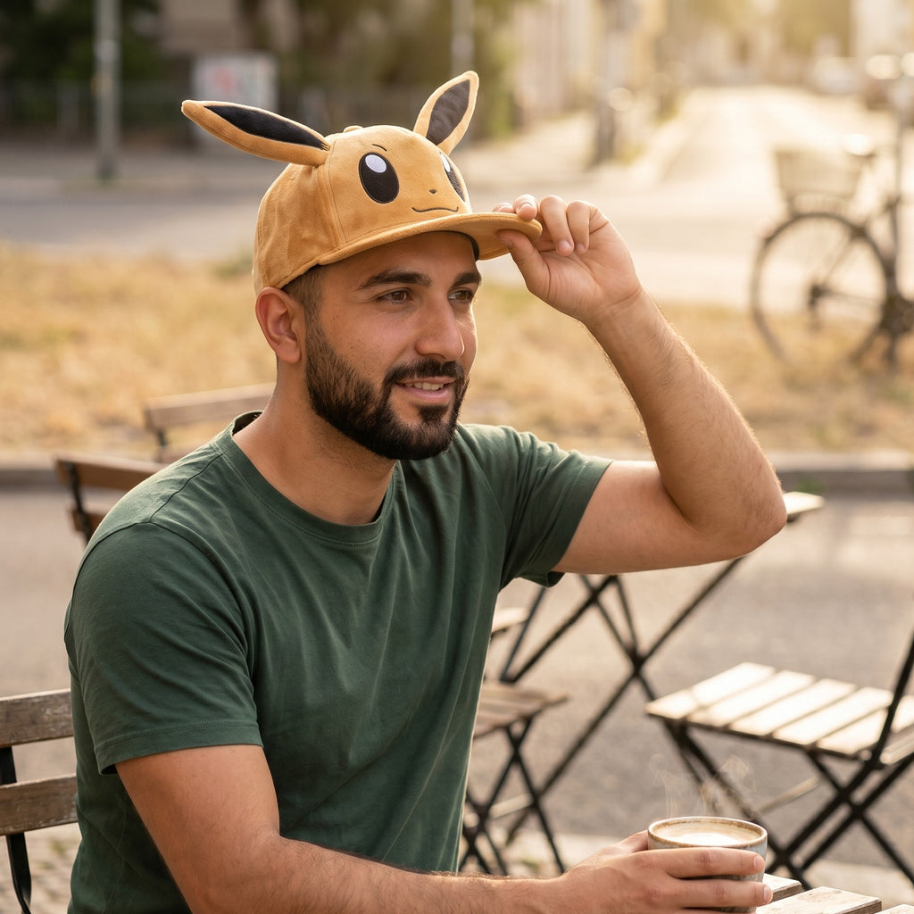 Product image Pokemon - Eevee Plush Snapback Cap