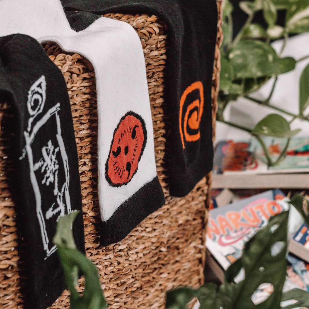 Product image Naruto Shippuden - Sasuke Symbol Socks Set of 3