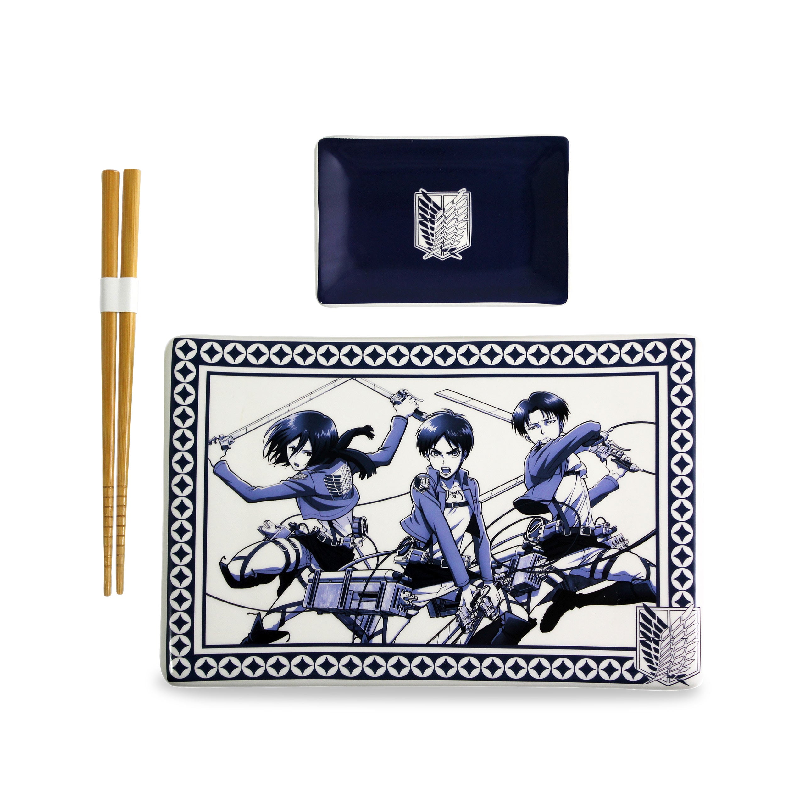 Product image Attack on Titan - Characters Sushi Set