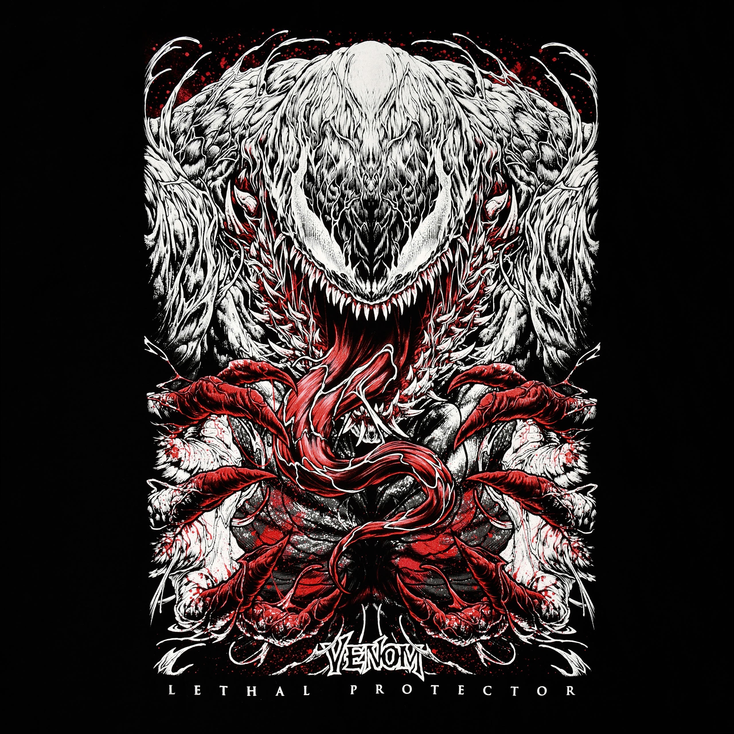 Product image Venom - Black White & Blood T-Shirt black