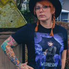 Product image Wednesday - Teaser Poster T-Shirt black