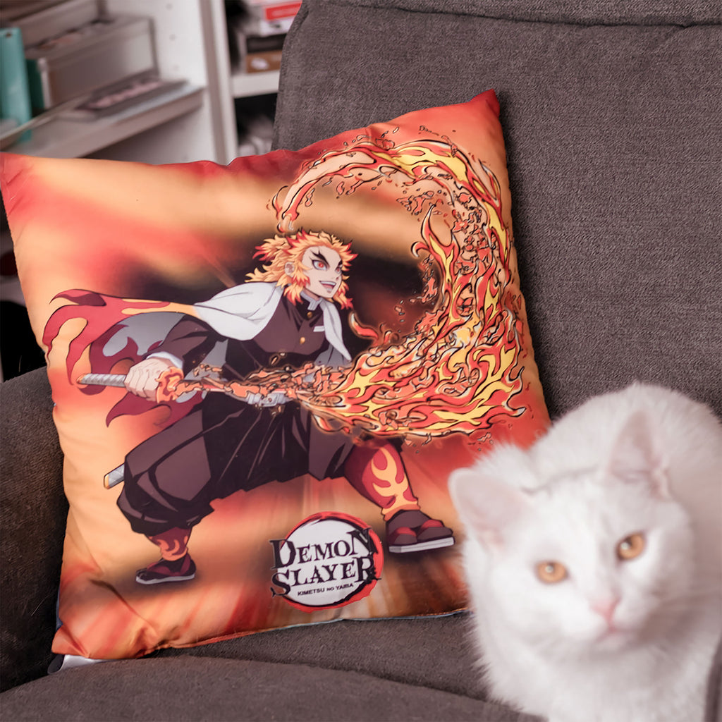 Product image Demon Slayer - Tanjiro Kamado and Kyojuro Rengoku Pillow