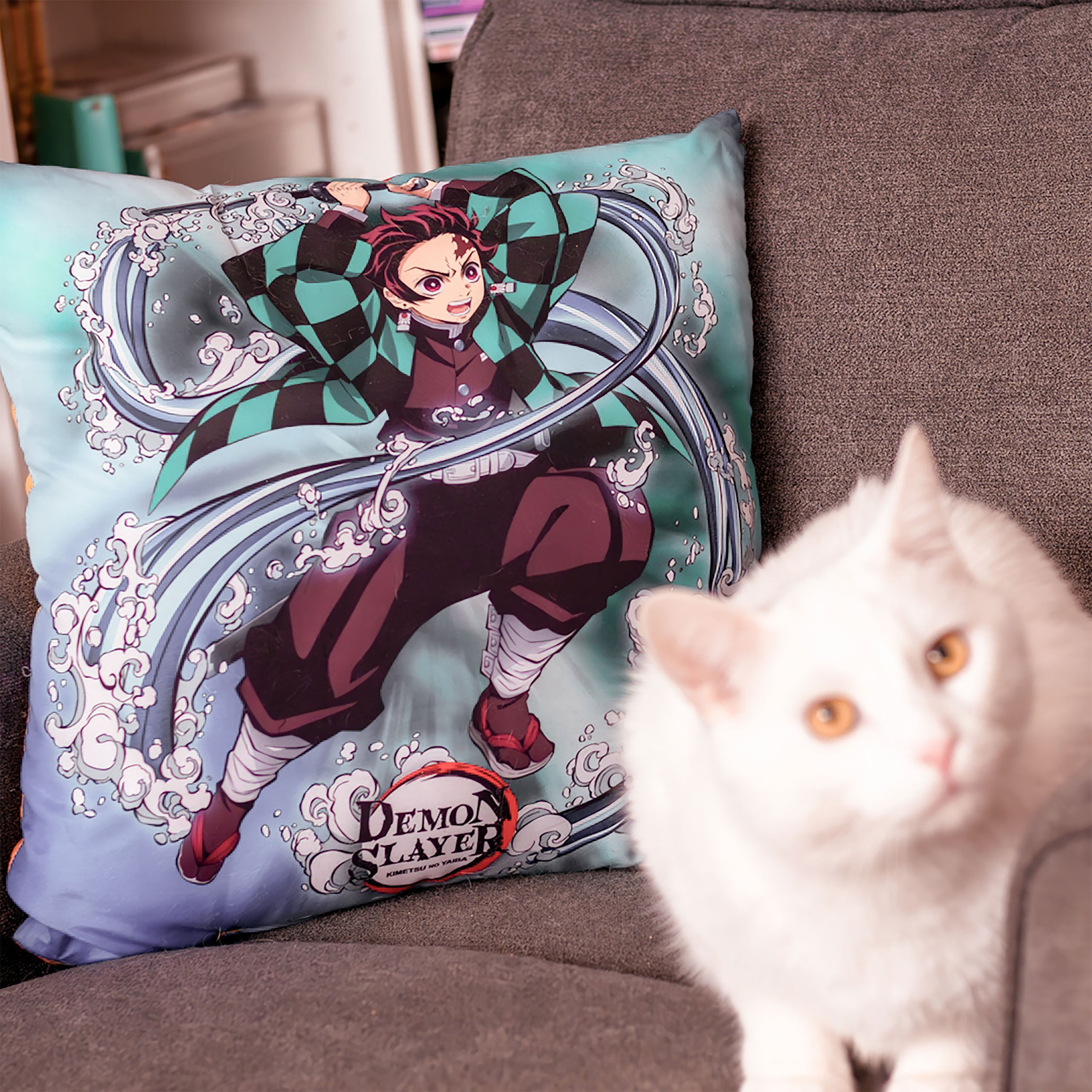 Product image Demon Slayer - Tanjiro Kamado and Kyojuro Rengoku Pillow