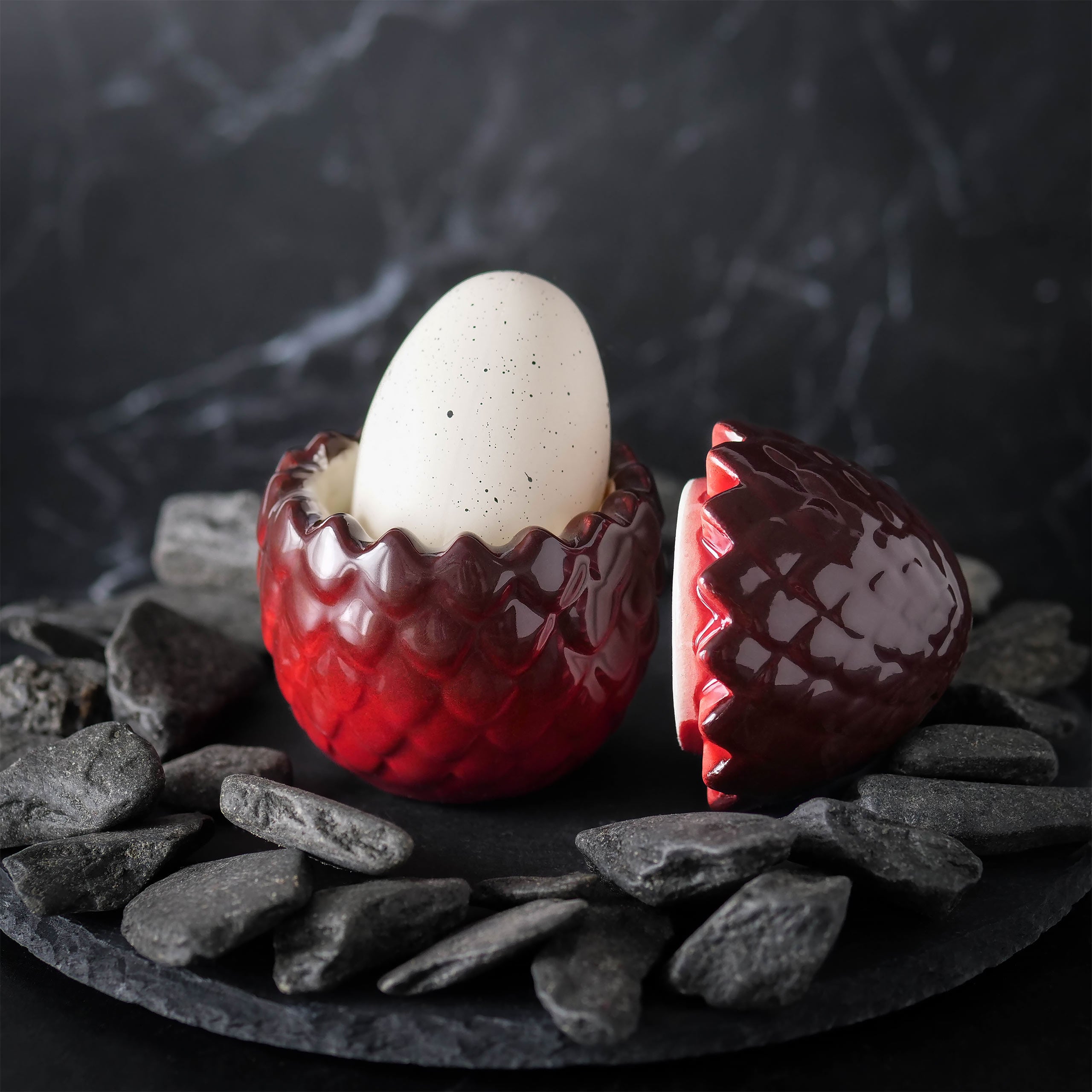 Product image Game of Thrones - Dragon Egg Egg Cup and Salt Shaker