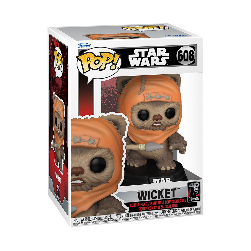 Product image Star Wars - Wicket 40th Anniversary Funko Pop Bobblehead Figure
