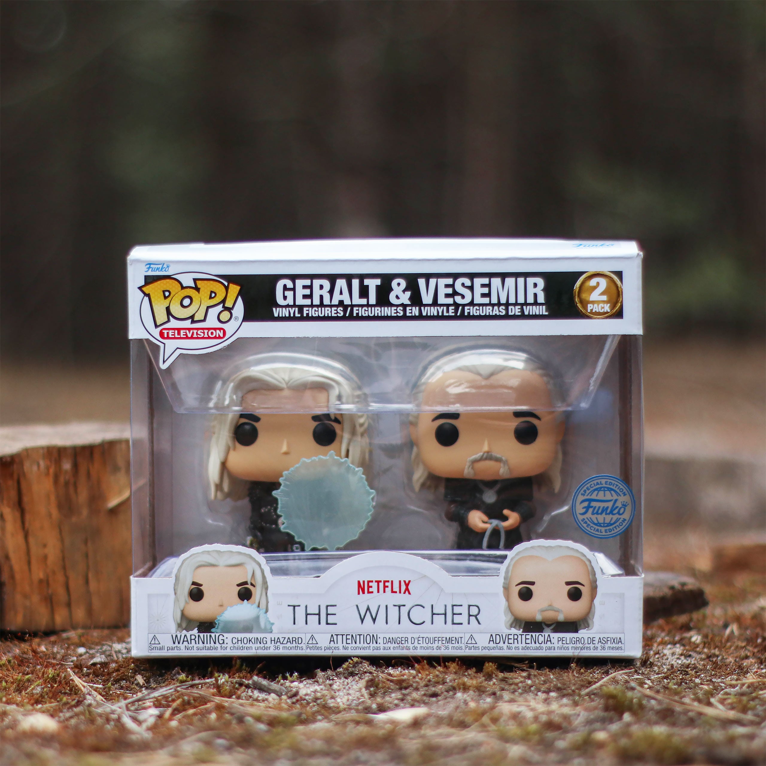 Product image Witcher - Geralt and Vesemir Funko Pop Figure Set