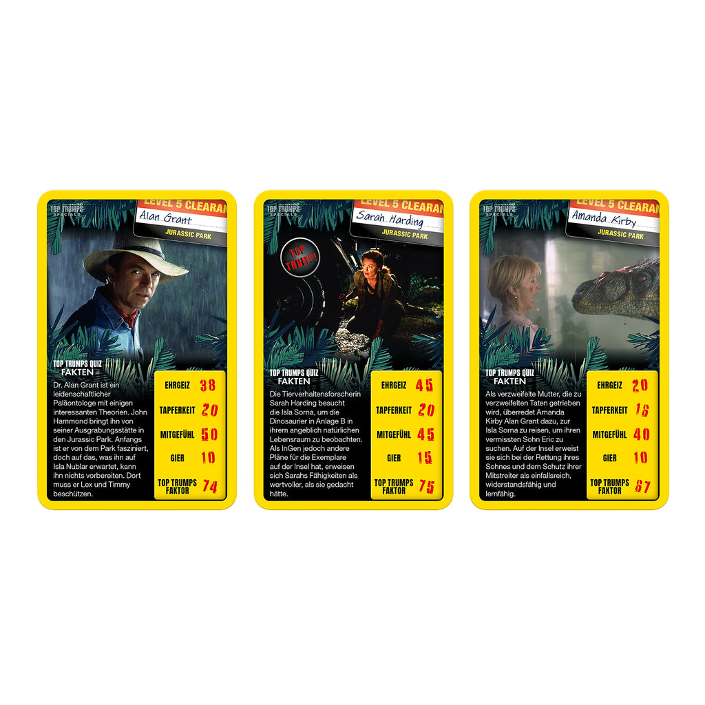 Product image Jurassic Park - Top Trumps