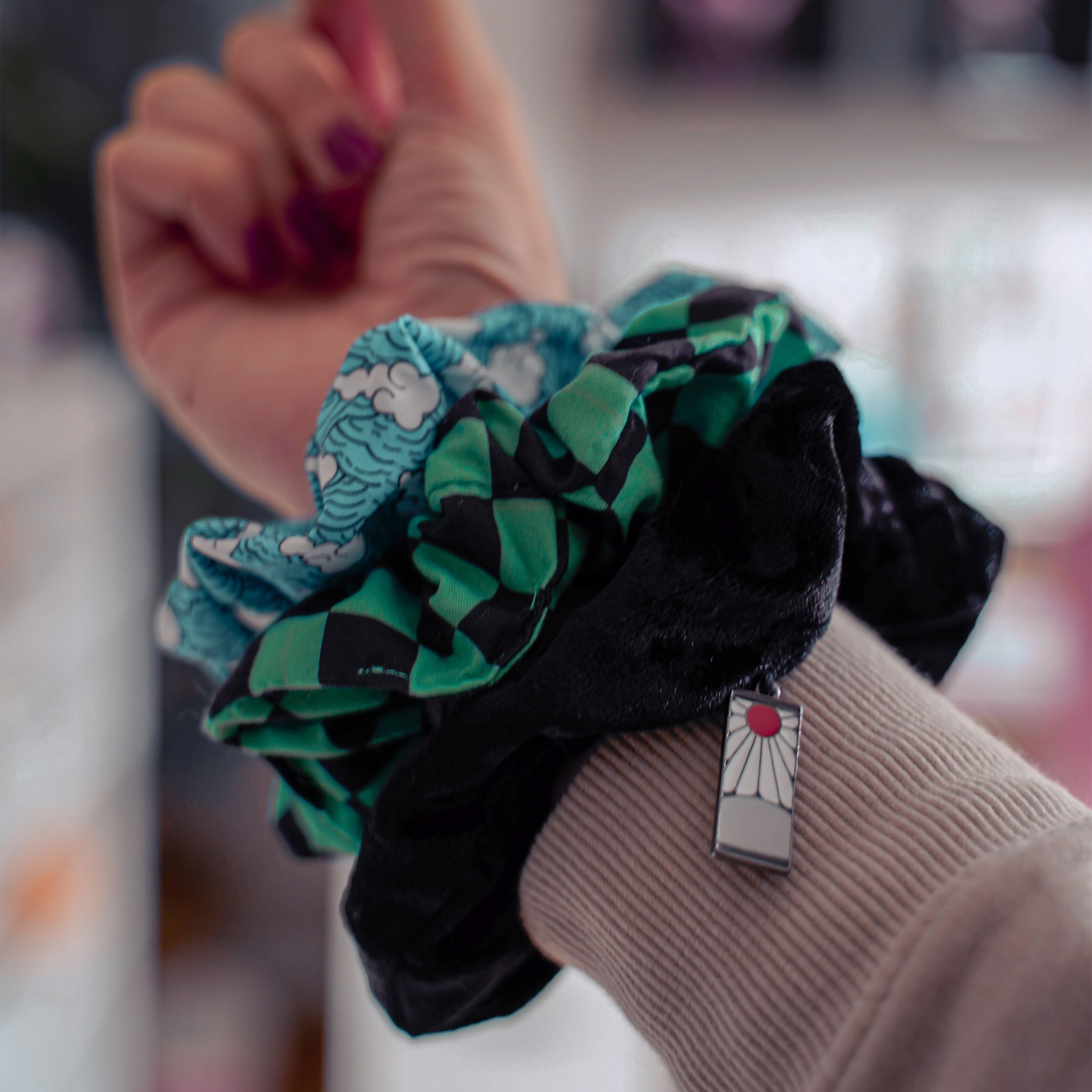 Product image Demon Slayer - Hair Tie 3 Piece Set