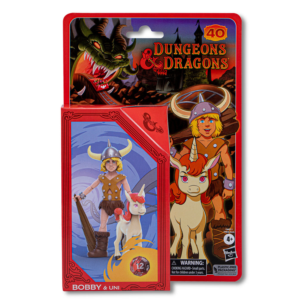 Product image Dungeons & Dragons - Bobby & Uni Cartoon Classics Action Figures