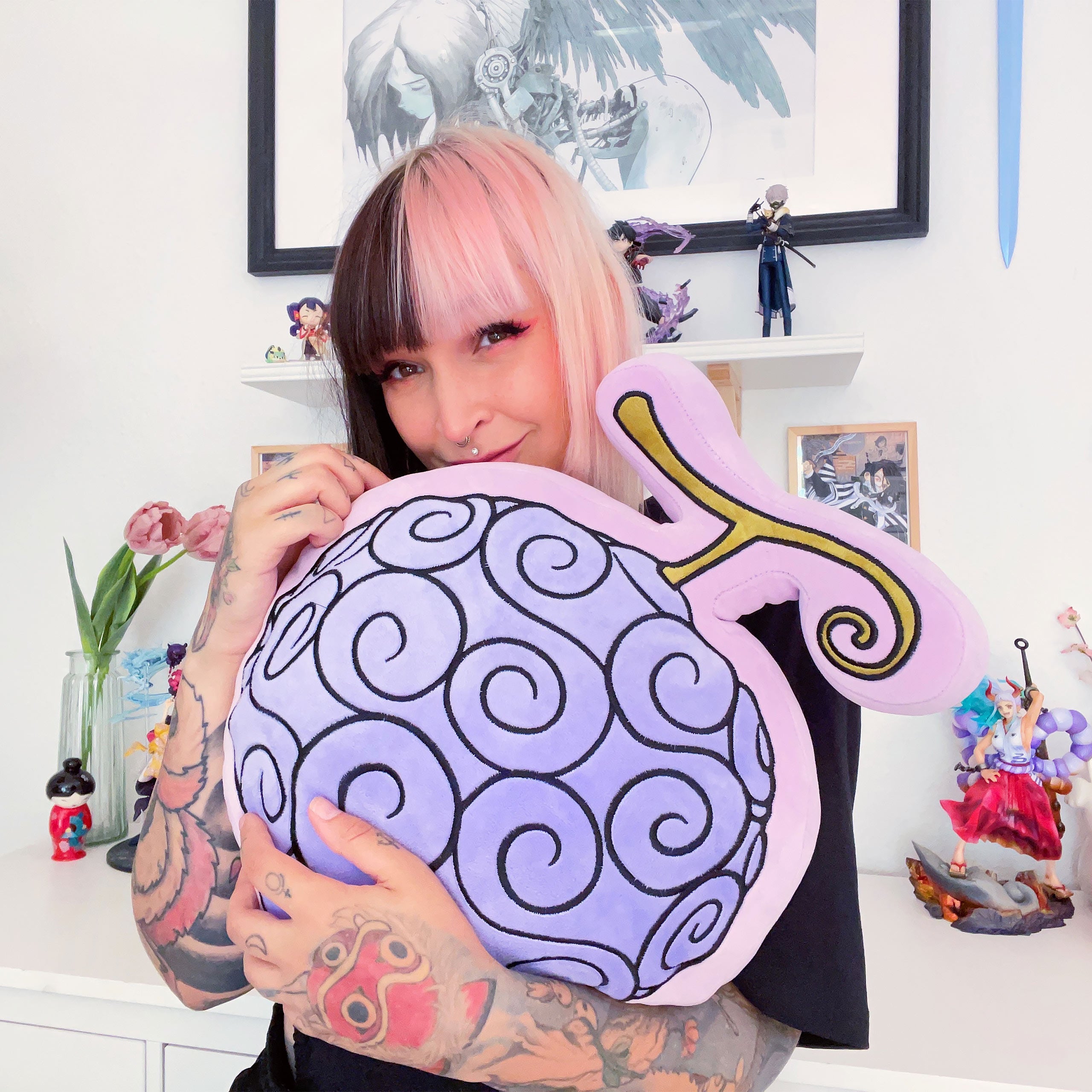 Product image One Piece - Gomu Gomu Devil Fruit Cushion