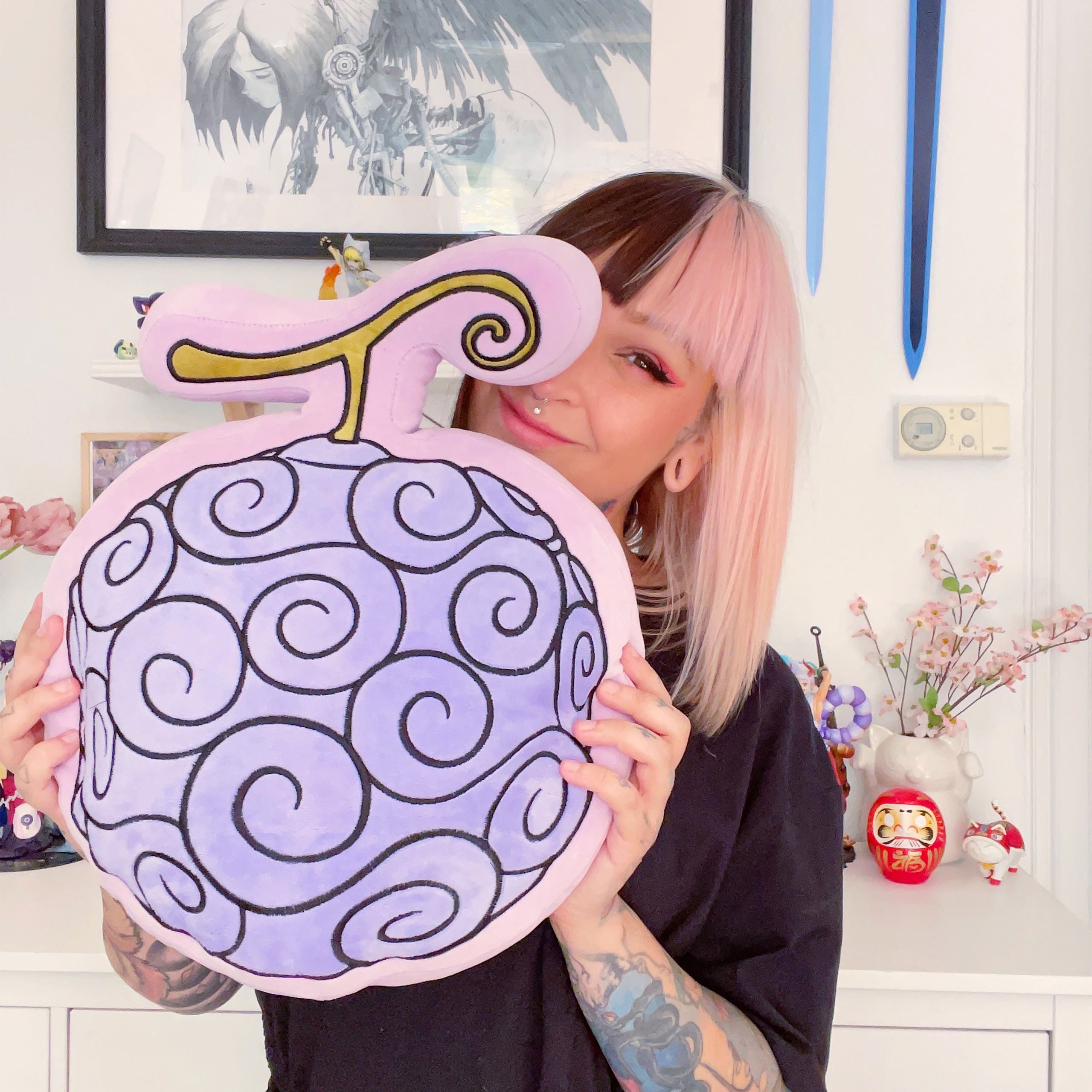 Product image One Piece - Gomu Gomu Devil Fruit Cushion