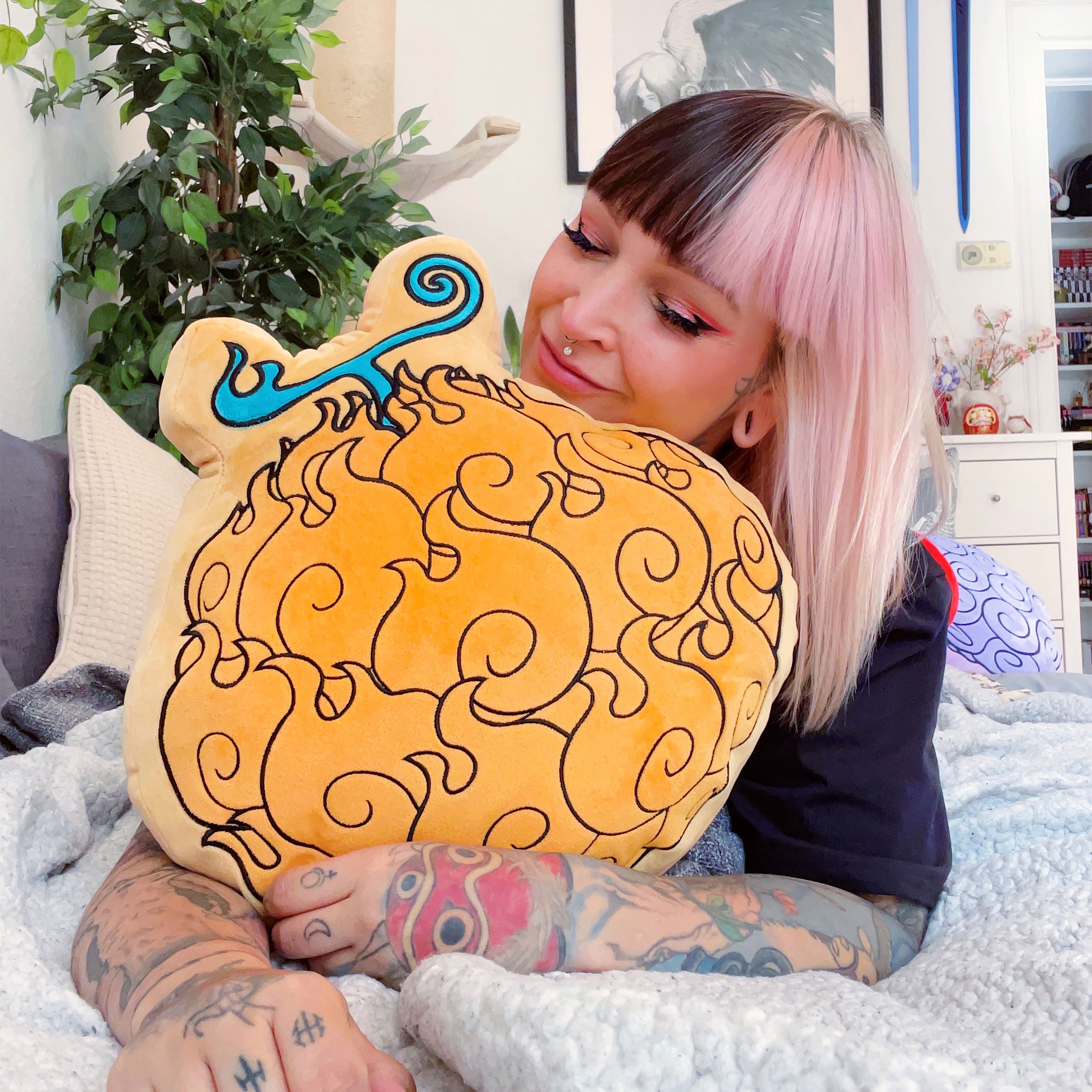 Product image One Piece - Mera Mera Devil Fruit Cushion