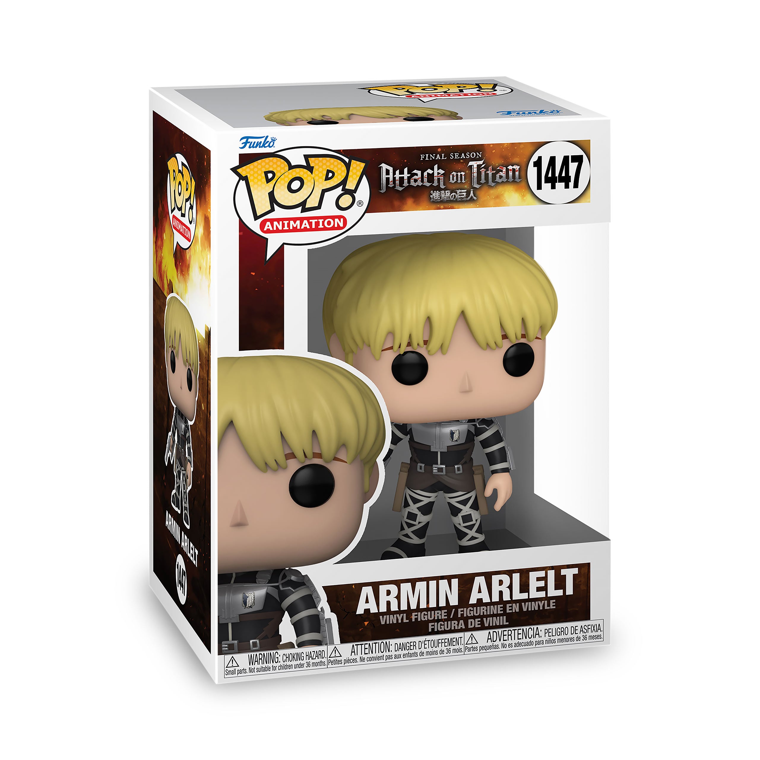 Product image Attack on Titan - Armin Arlert Funko Pop Figure