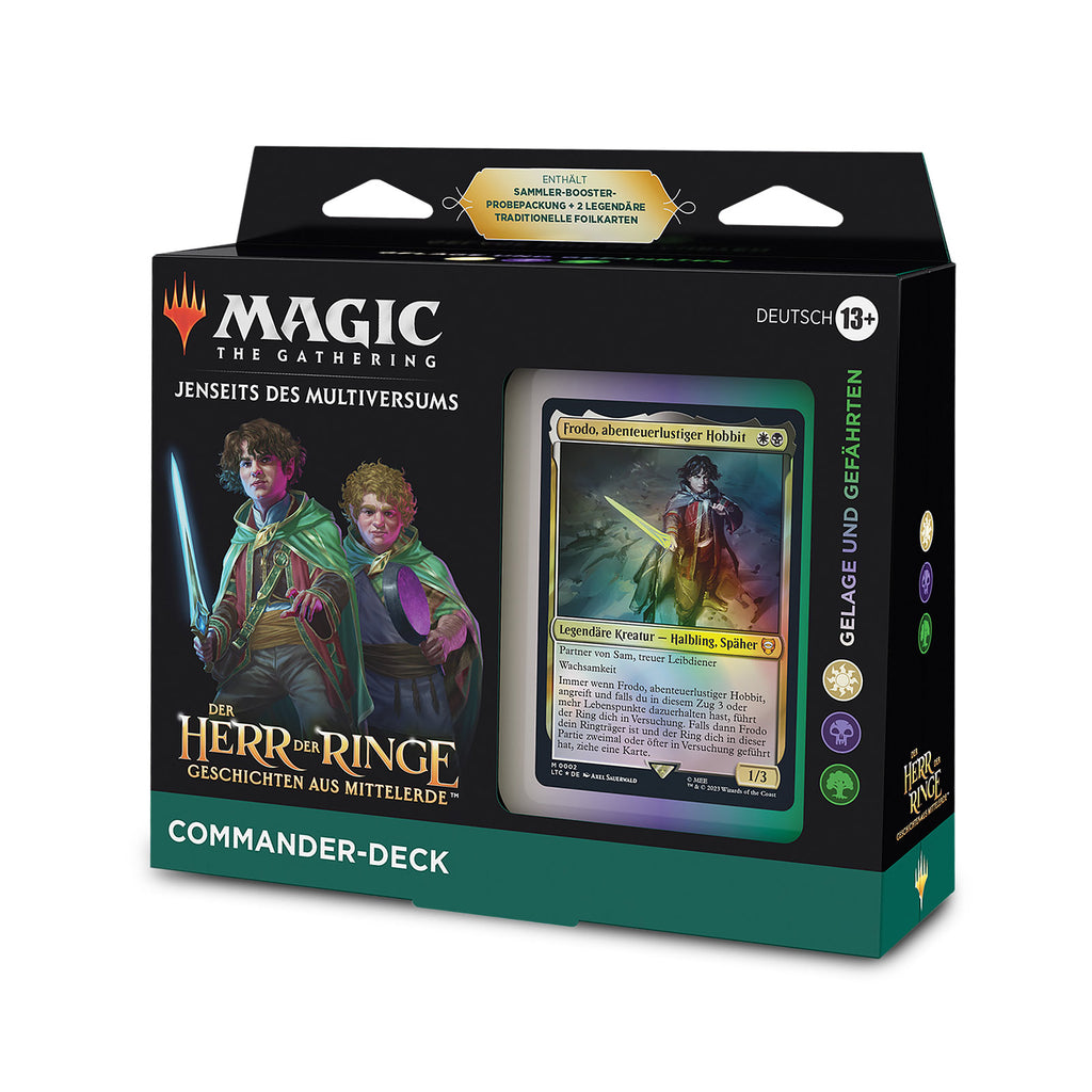 Product image The Lord of the Rings Middle Earth Feast and Companions Commander Deck - Magic The Gathering