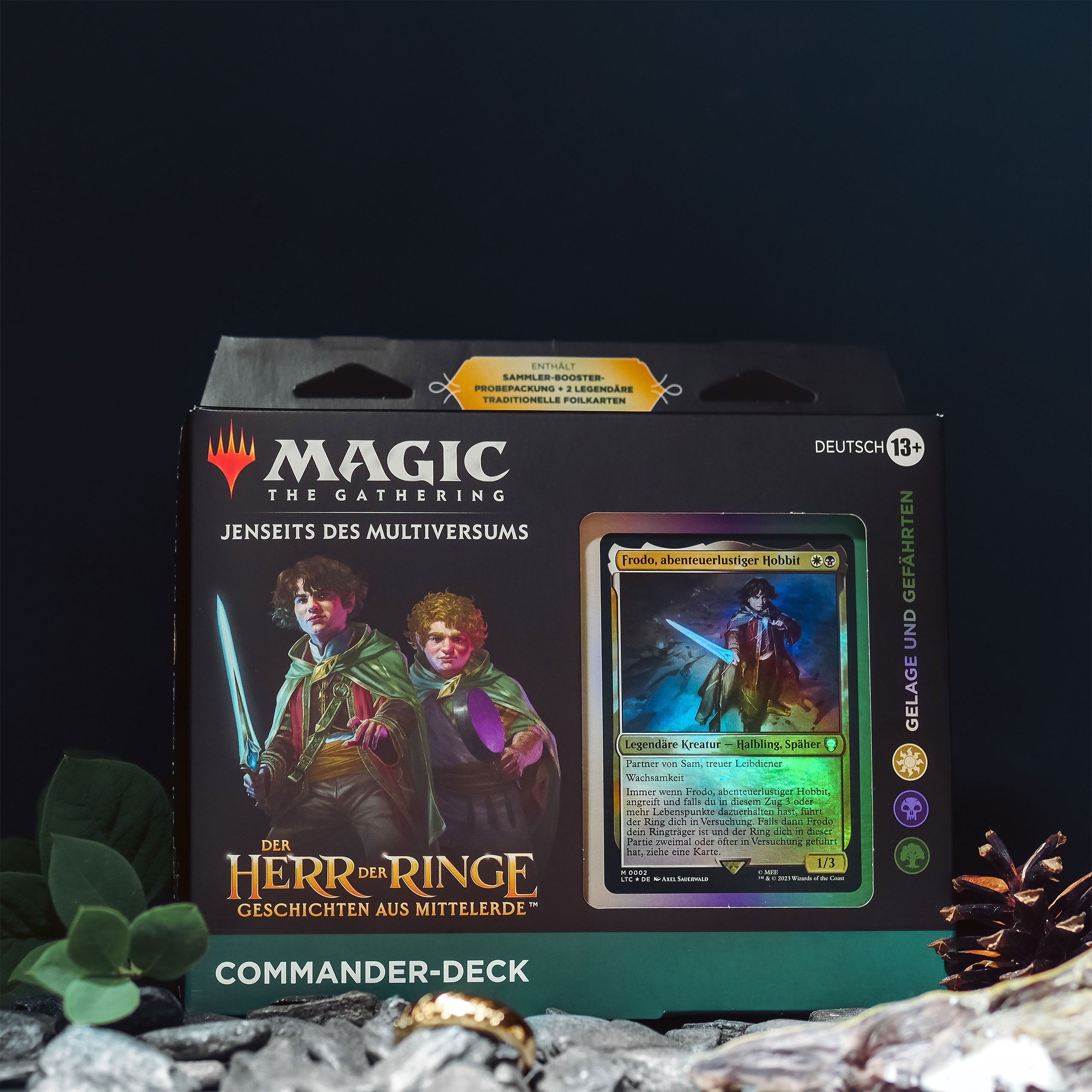 Product image The Lord of the Rings Middle Earth Feast and Companions Commander Deck - Magic The Gathering