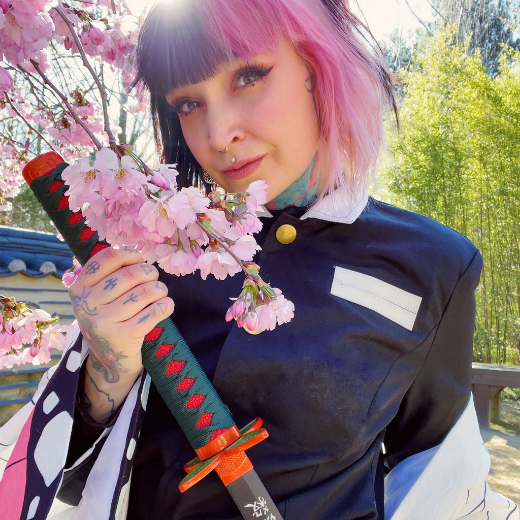 Product image Shinobu Hashira Katana Replica with Saya for Demon Slayer Fans