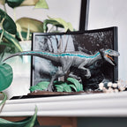 Product image Jurassic Park - Blue Velociraptor Diorama Figure