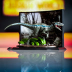 Product image Jurassic Park - Blue Velociraptor Diorama Figure