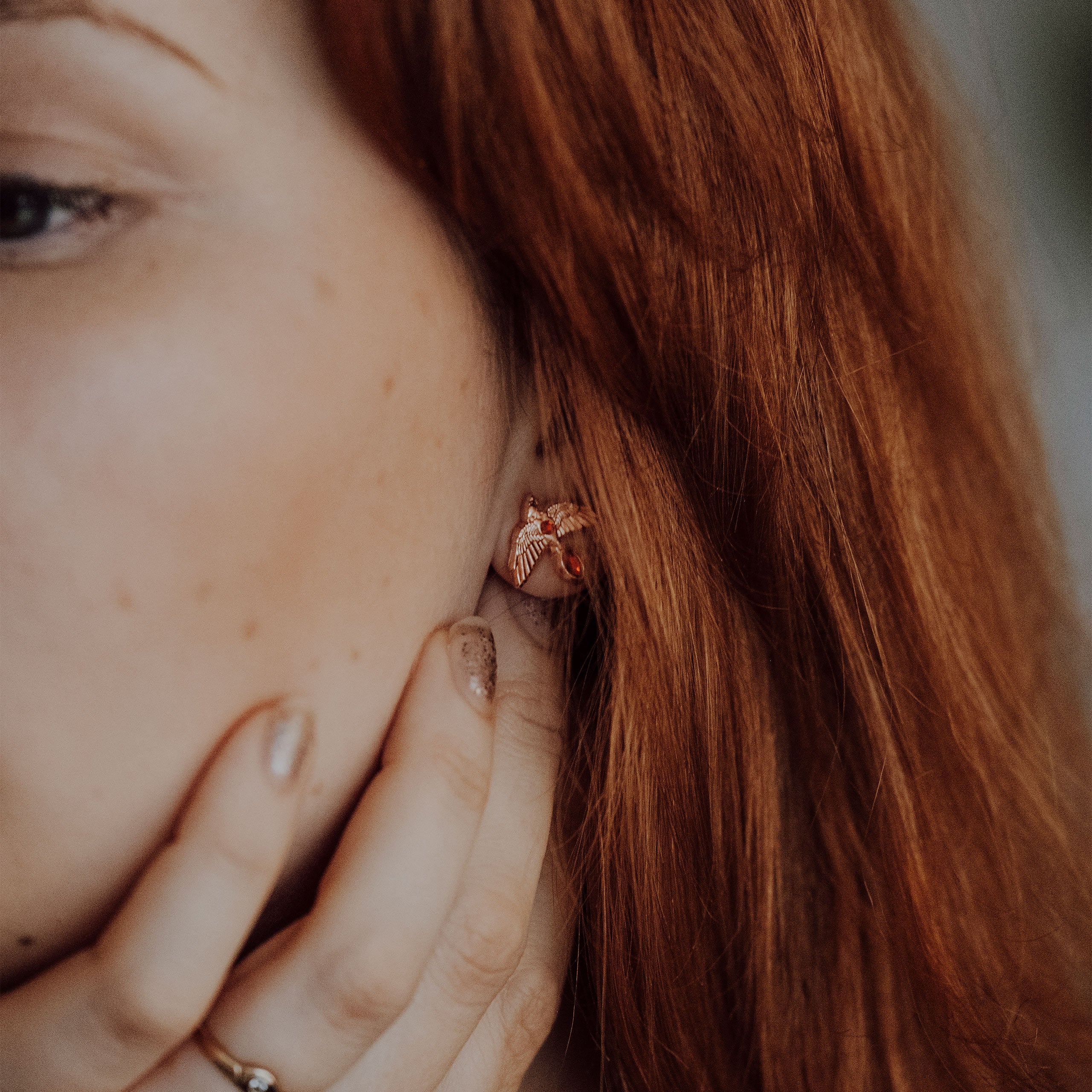 Product image Harry Potter - Fawkes Earrings