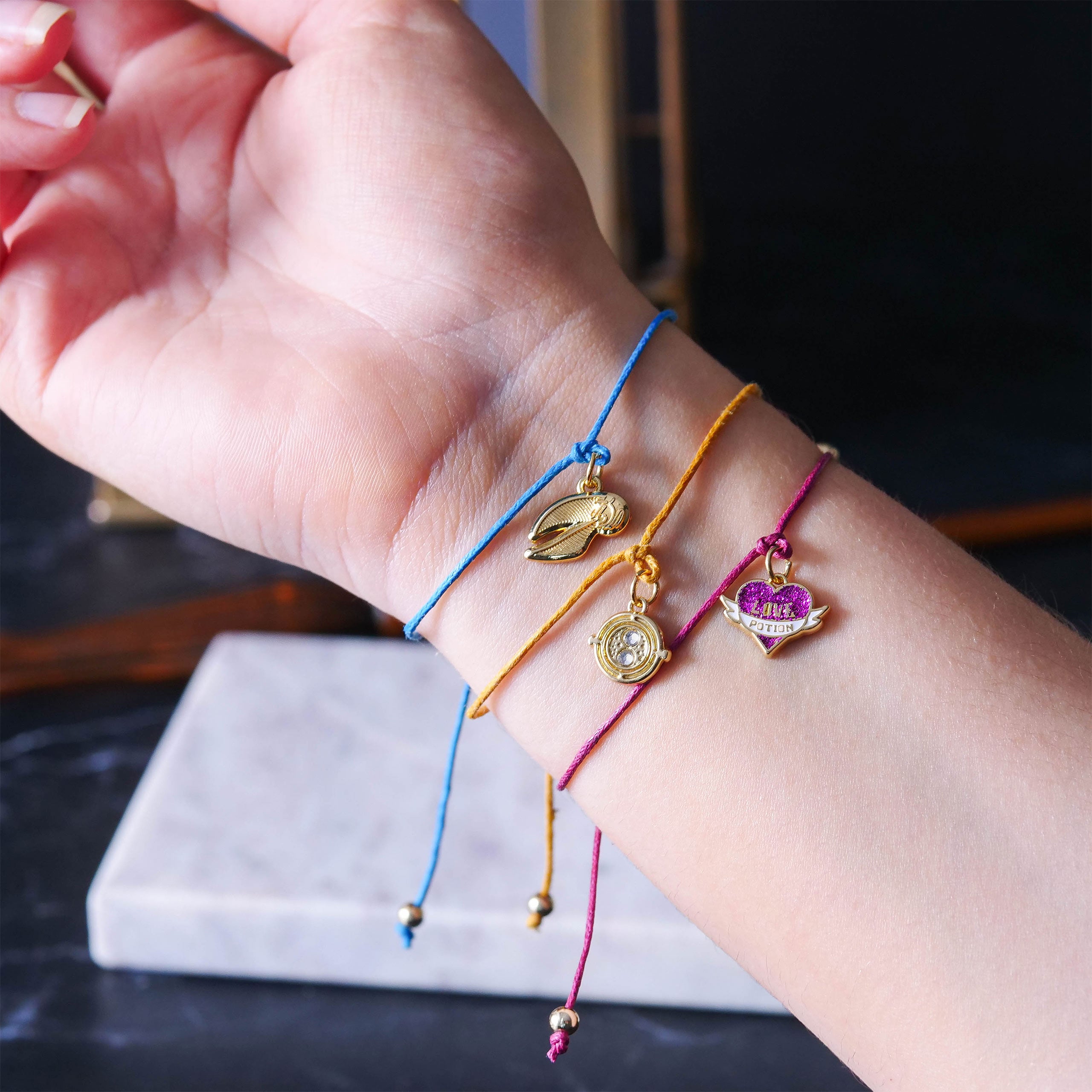 Product image Harry Potter - Bracelet Set of 3 with Charms