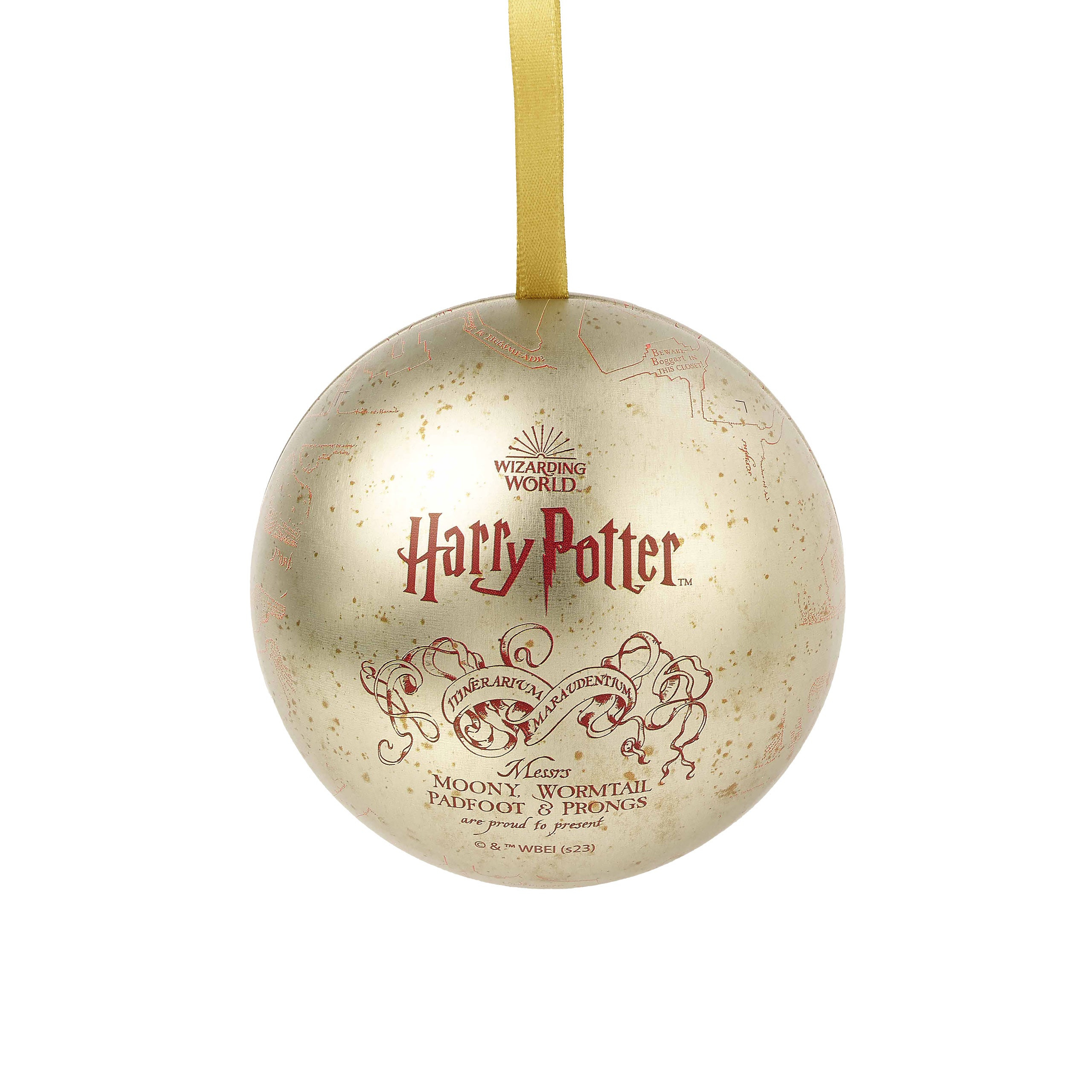 Product image Harry Potter - Marauder's Map Christmas Ball with Pin