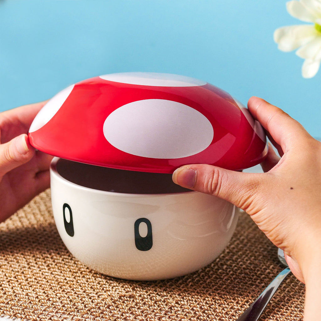 Product image Super Mushroom Bowl with Lid for Super Mario Fans