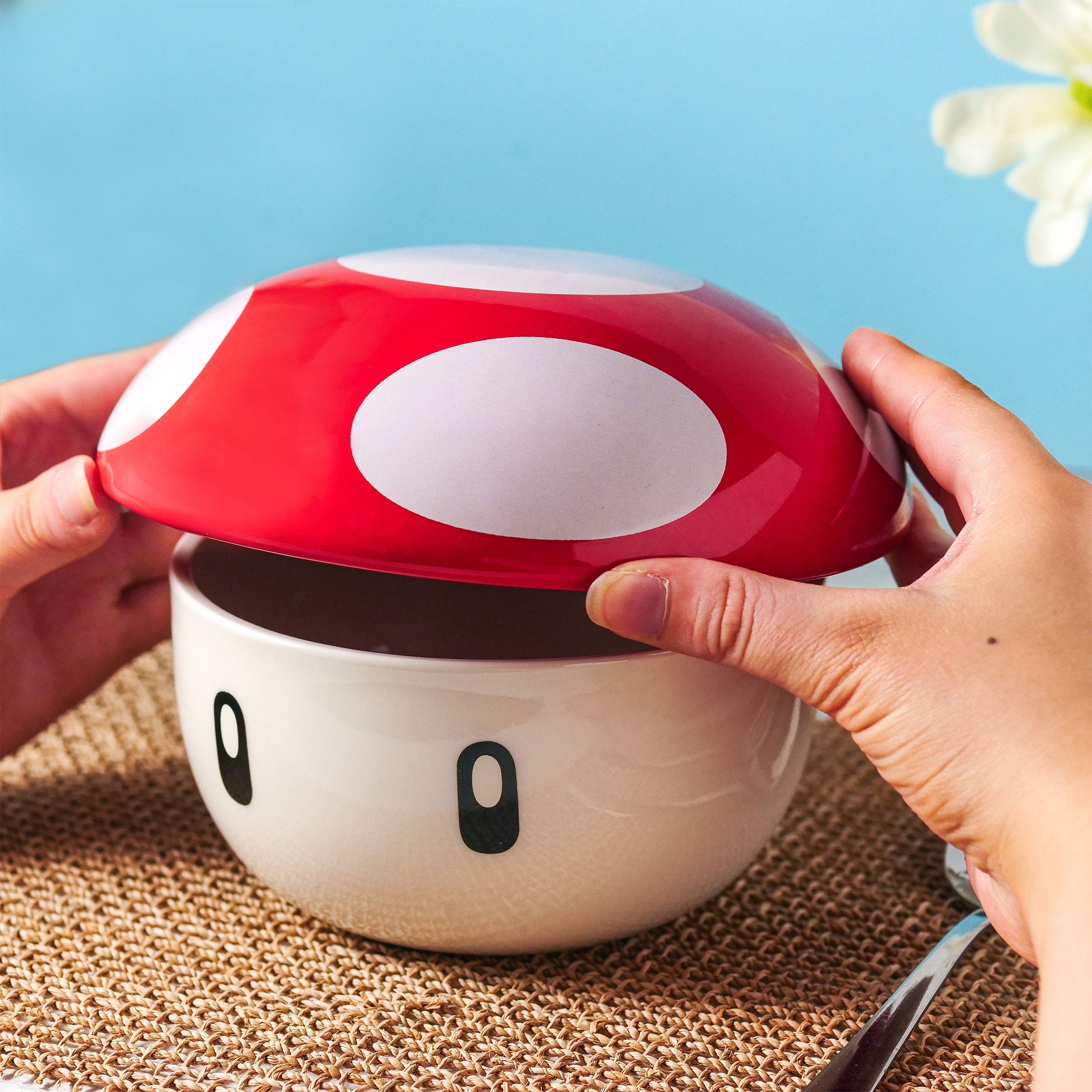 Product image Super Mushroom Bowl with Lid for Super Mario Fans