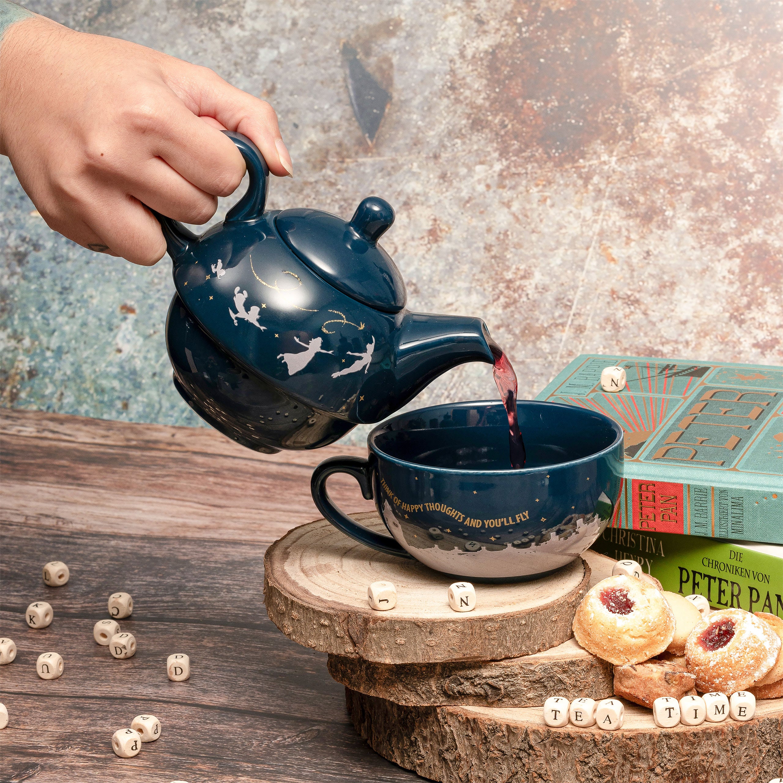 Product image Peter Pan - Tea Pot with Cup