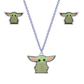 Product image Grogu Necklace with Stud Earrings - Star Wars The Mandalorian