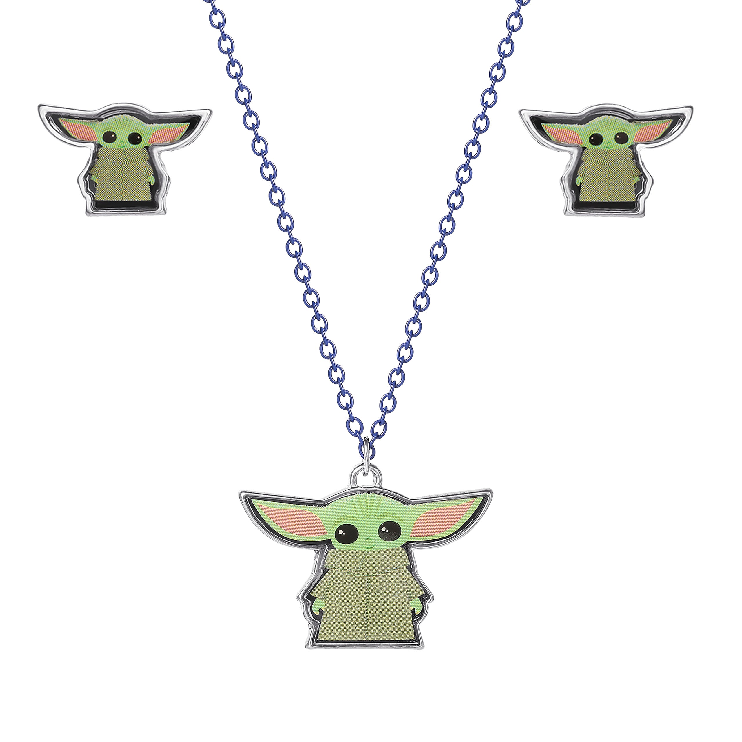 Product image Grogu Necklace with Stud Earrings - Star Wars The Mandalorian