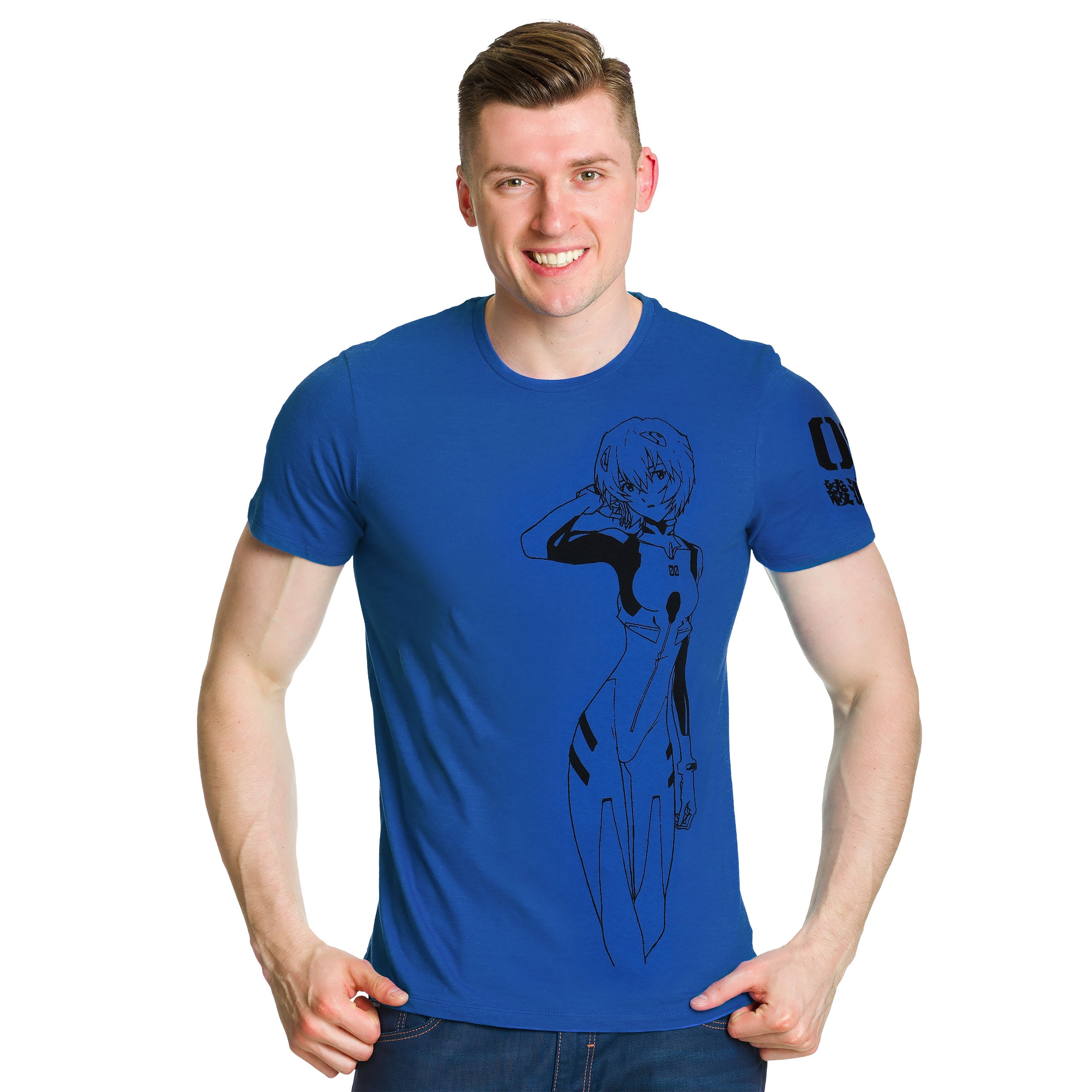 Product image Evangelion - Rei Ayanami T-Shirt blue