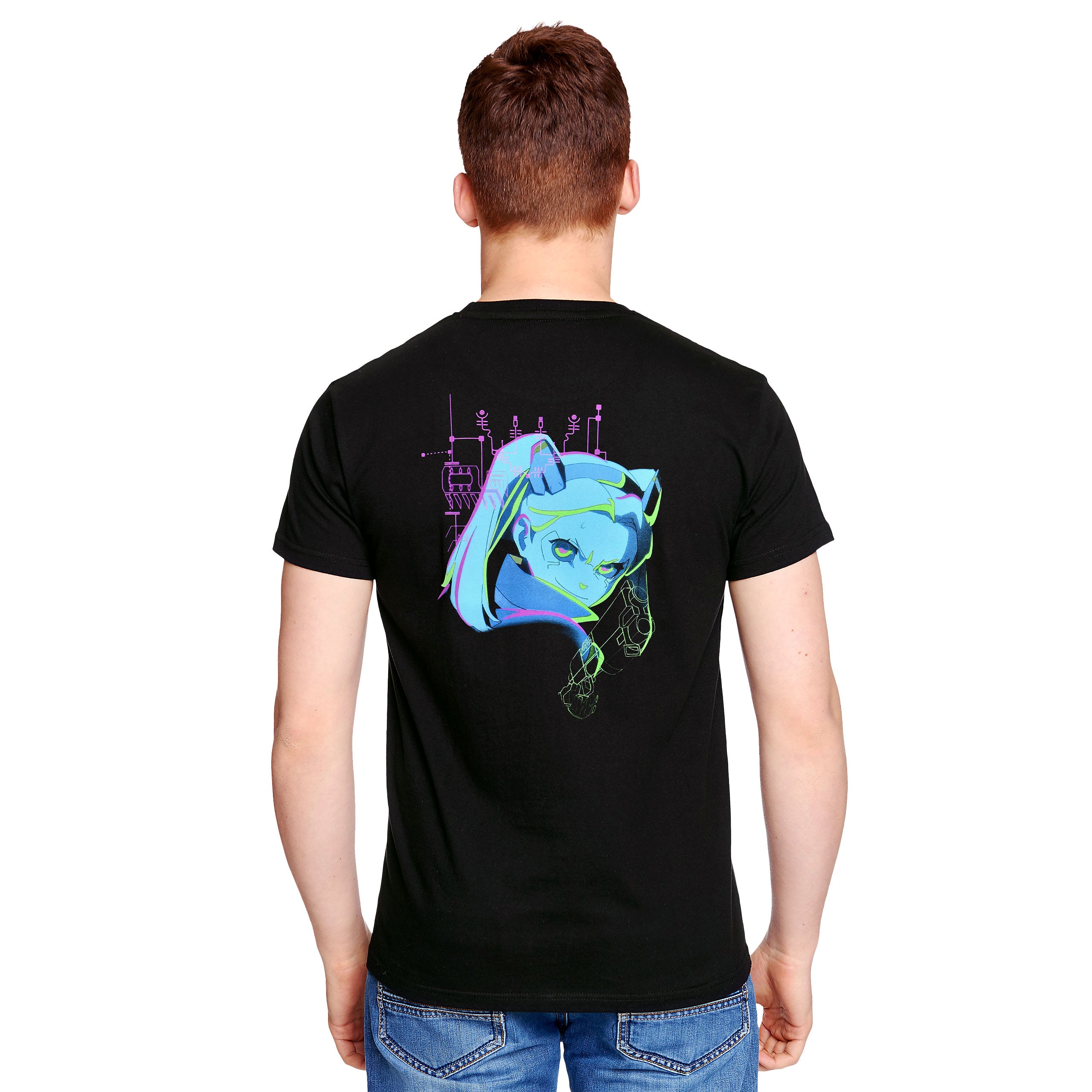 Product image Cyberpunk Edgerunners - Rebecca Neon T-Shirt Black