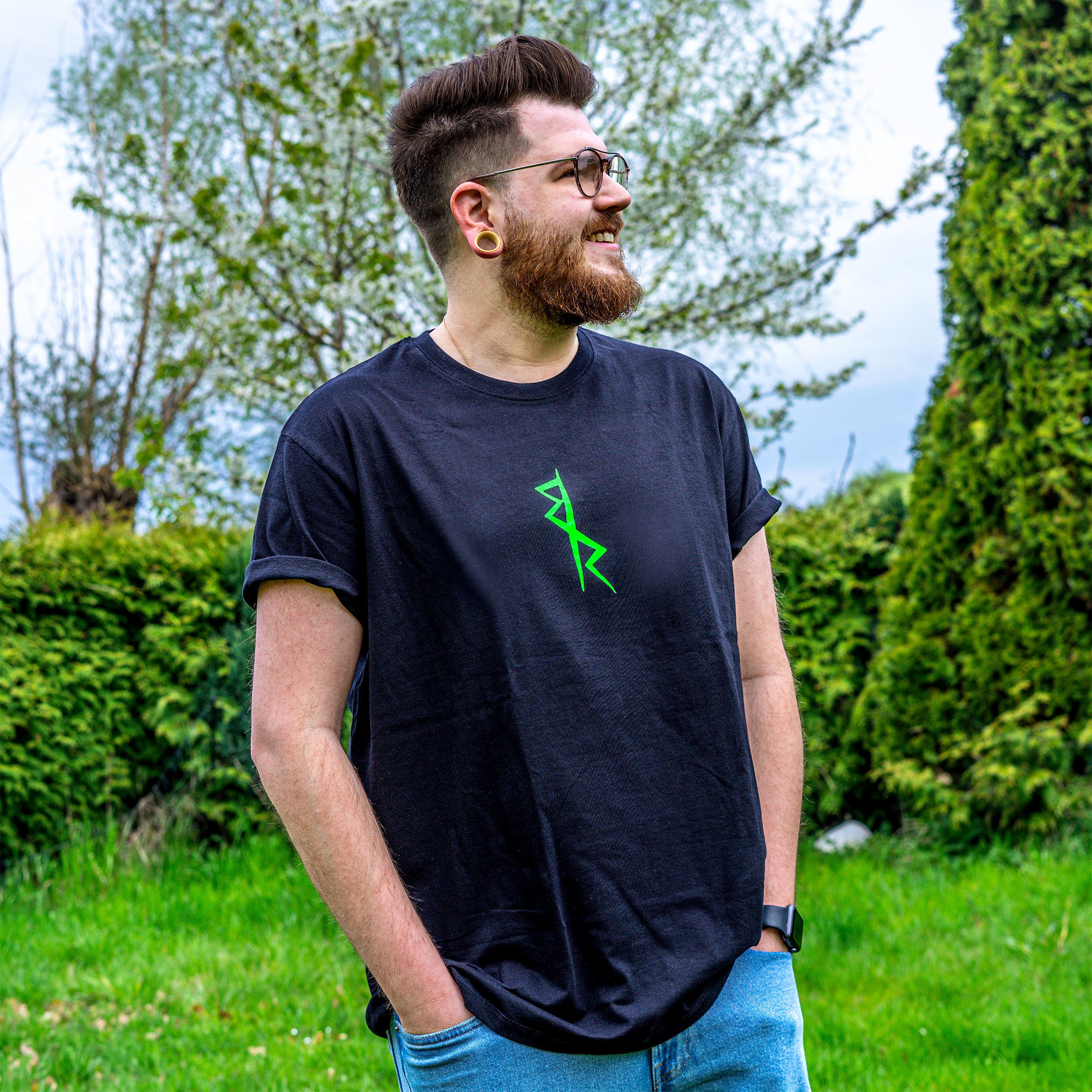 Product image Cyberpunk Edgerunners - Rebecca Neon T-Shirt Black