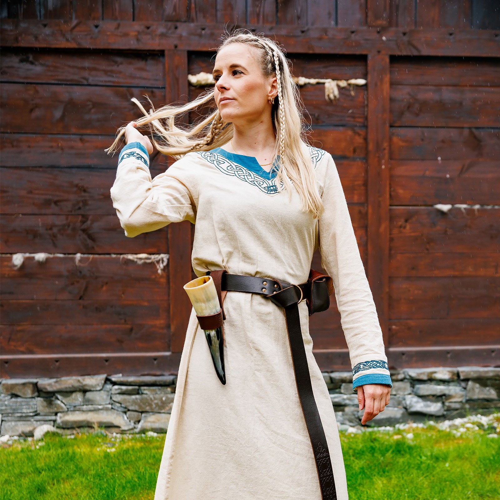 Product image Viking Dress Lagertha Beige-Blue