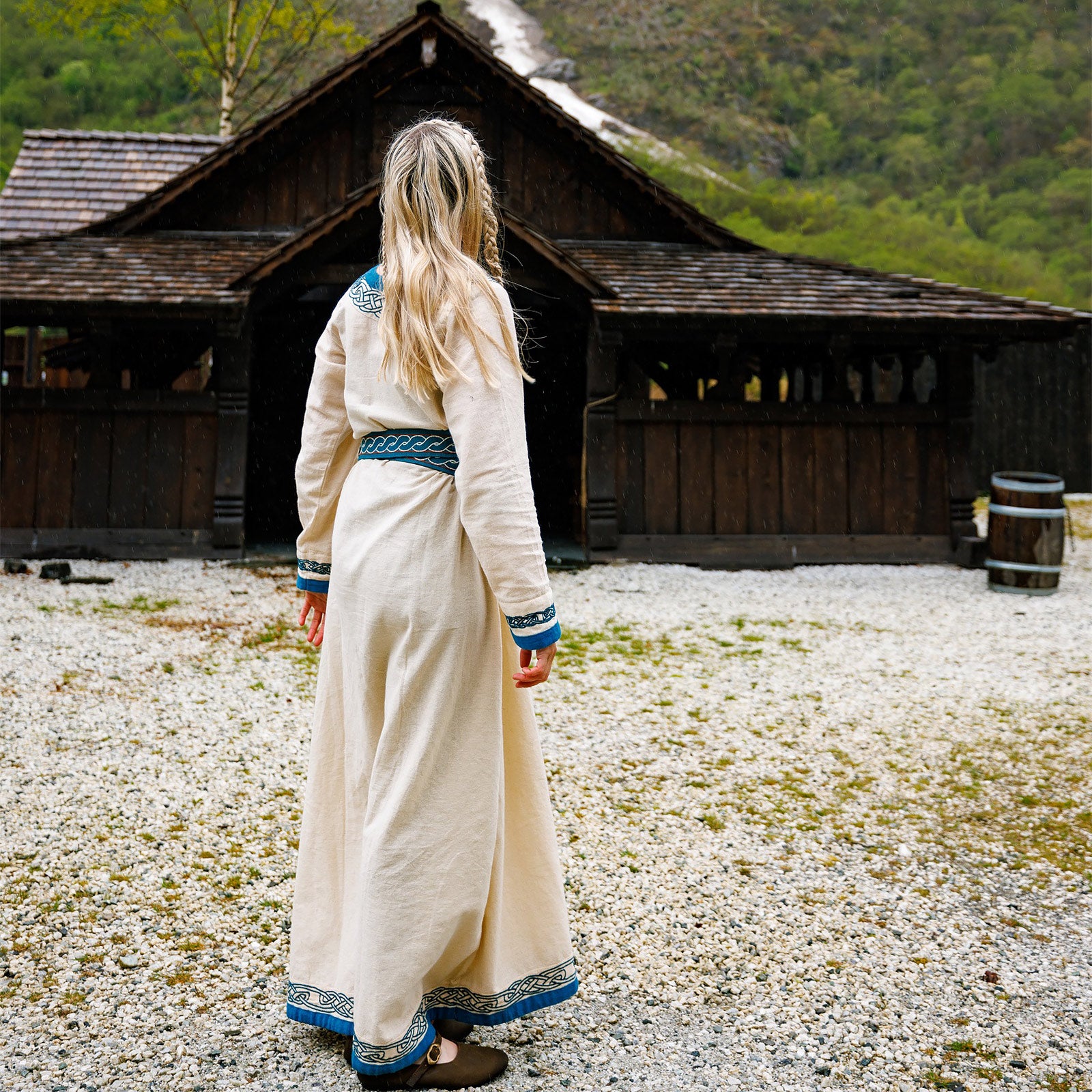 Product image Viking Dress Lagertha Beige-Blue