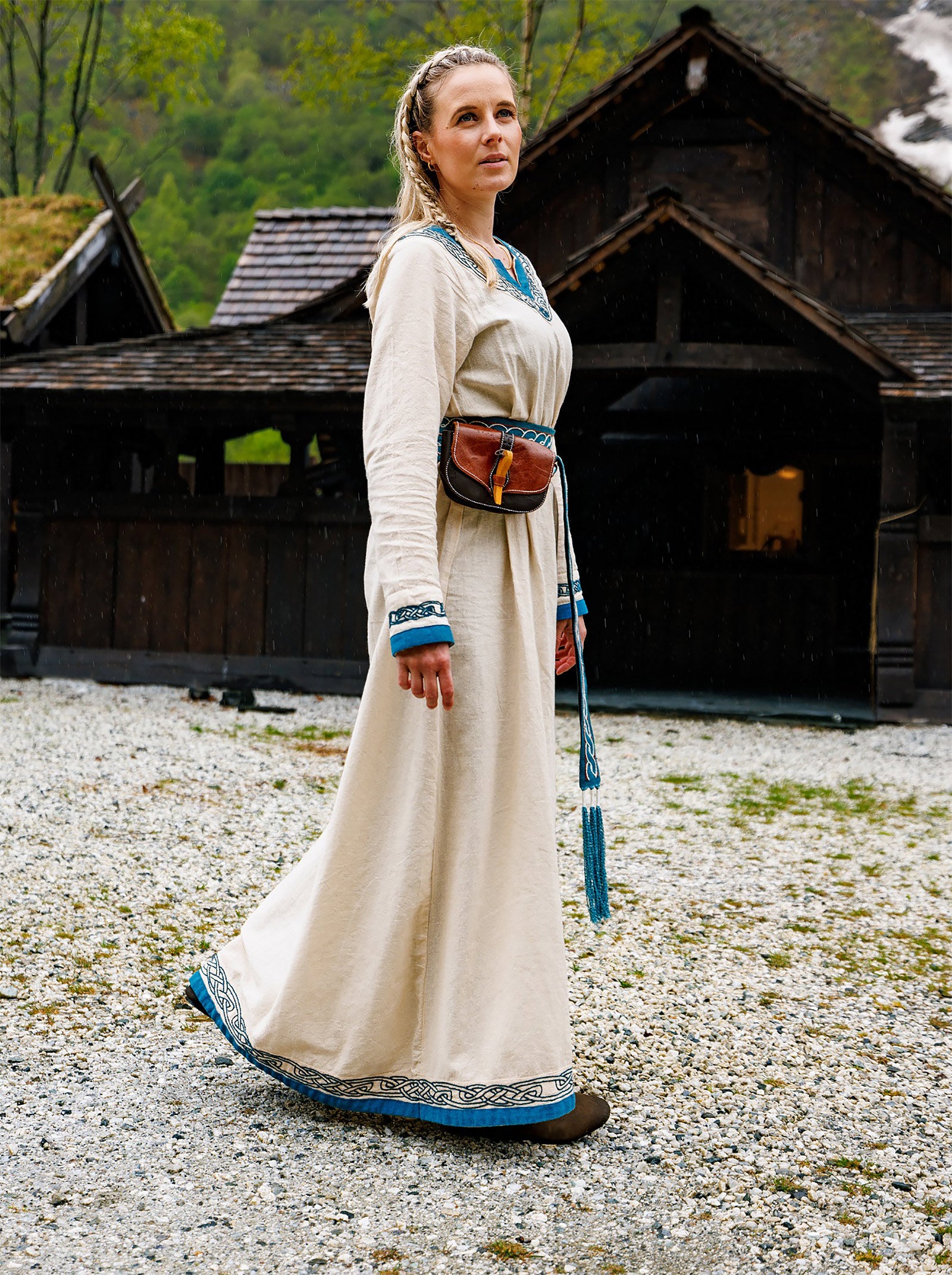 Product image Viking Dress Lagertha Beige-Blue