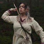 Product image Viking dress Lagertha beige-red