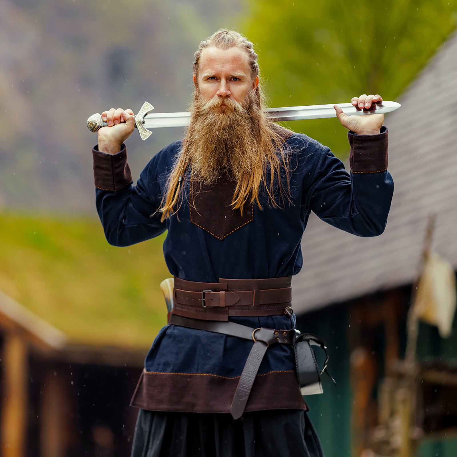 Product image Medieval Tunic Roland Blue
