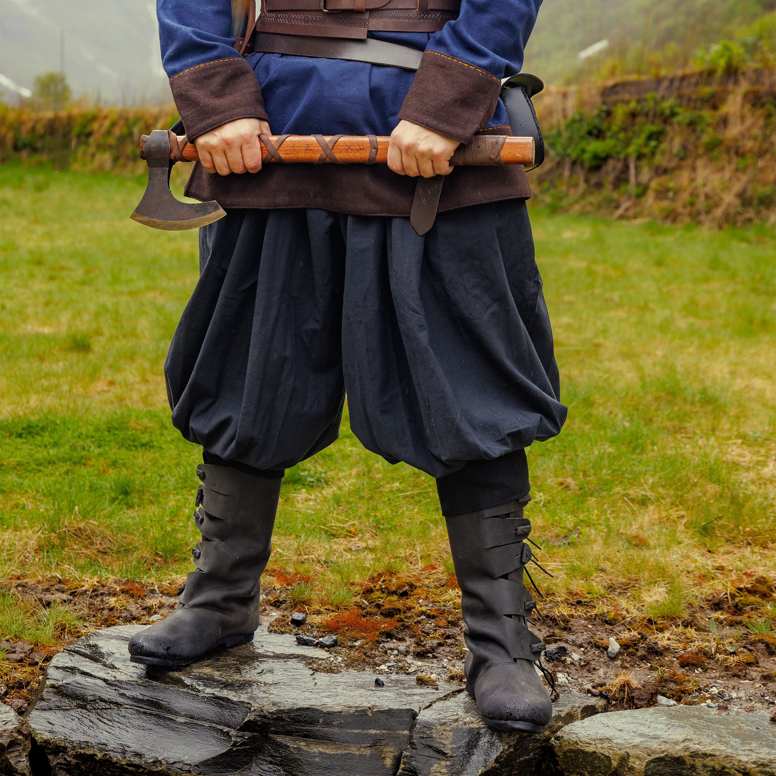 Product image Medieval Rus Pants Norman Black