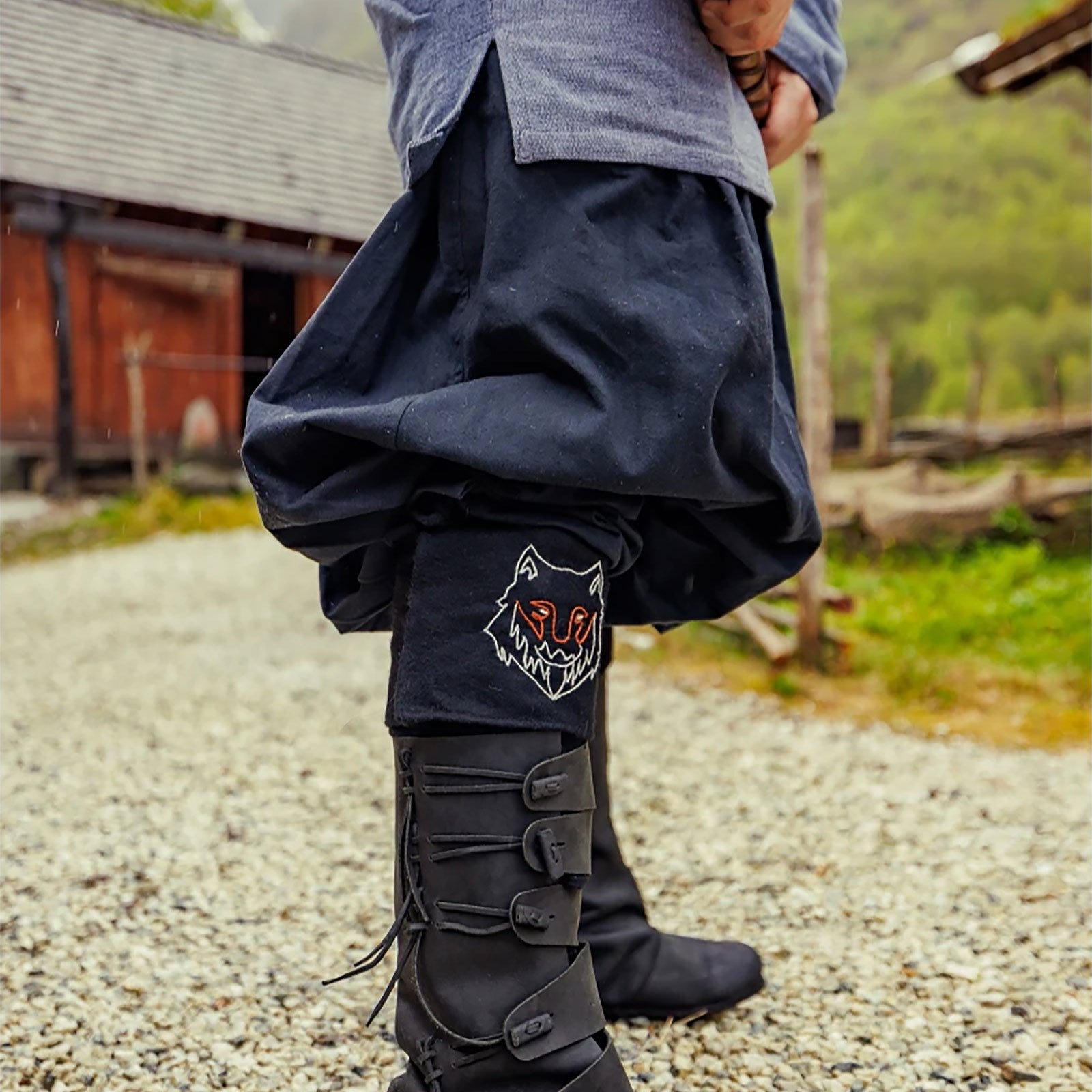 Product image Medieval Rus Pants Norman Black