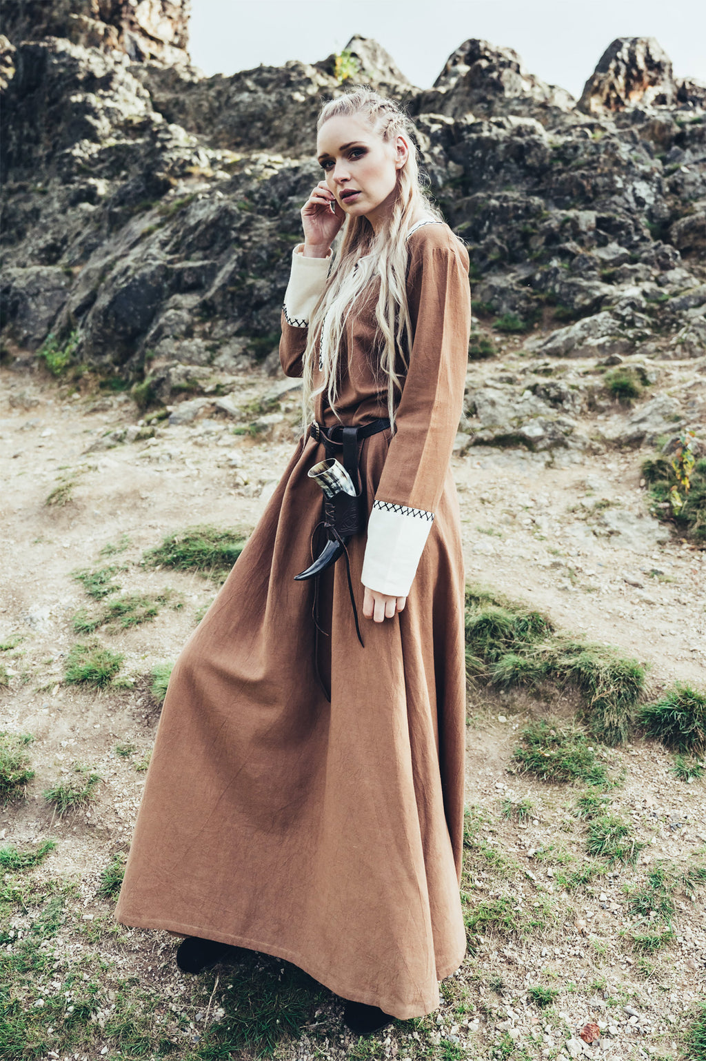 Product image Medieval Dress Freya Sand