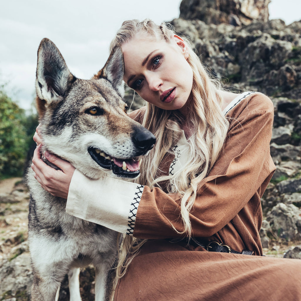 Product image Medieval Dress Freya Sand